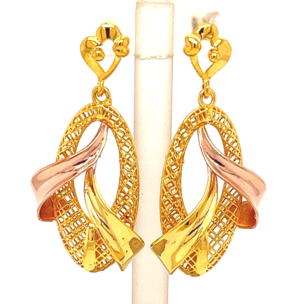 Sympathy Of Raga Gold Earrings