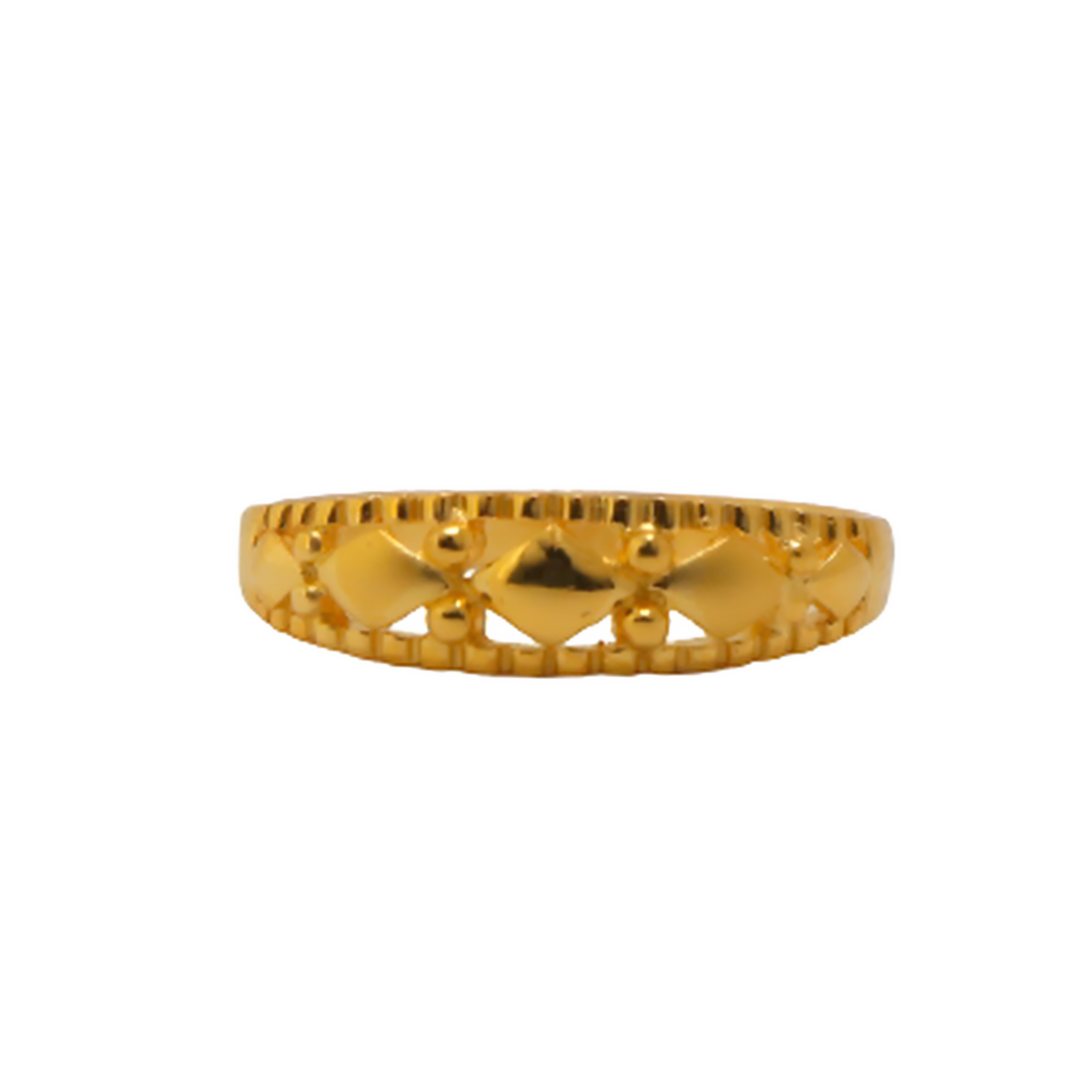 22k Gold Plain Beautiful Ring - Image 3
