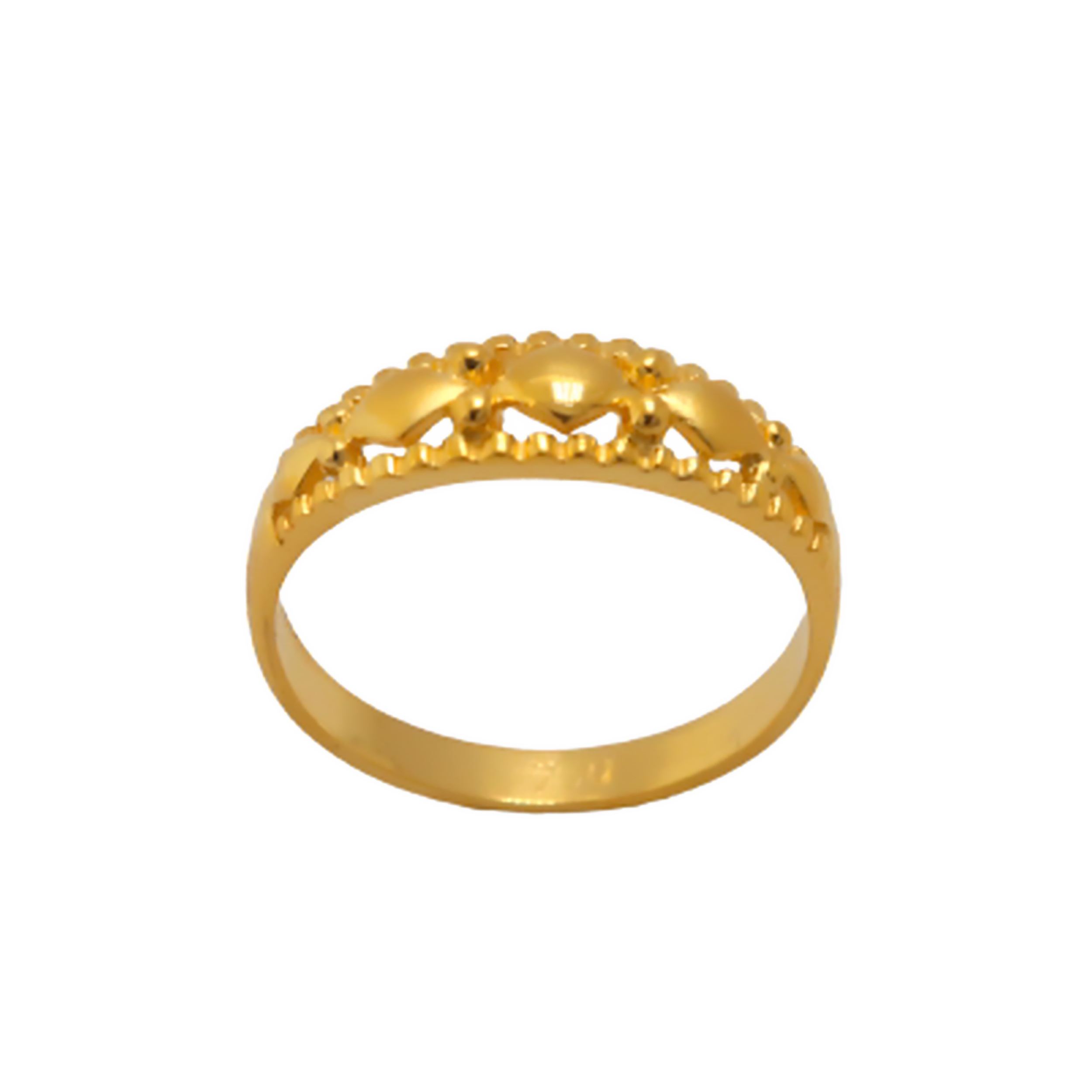 22k Gold Plain Beautiful Ring - Image 2