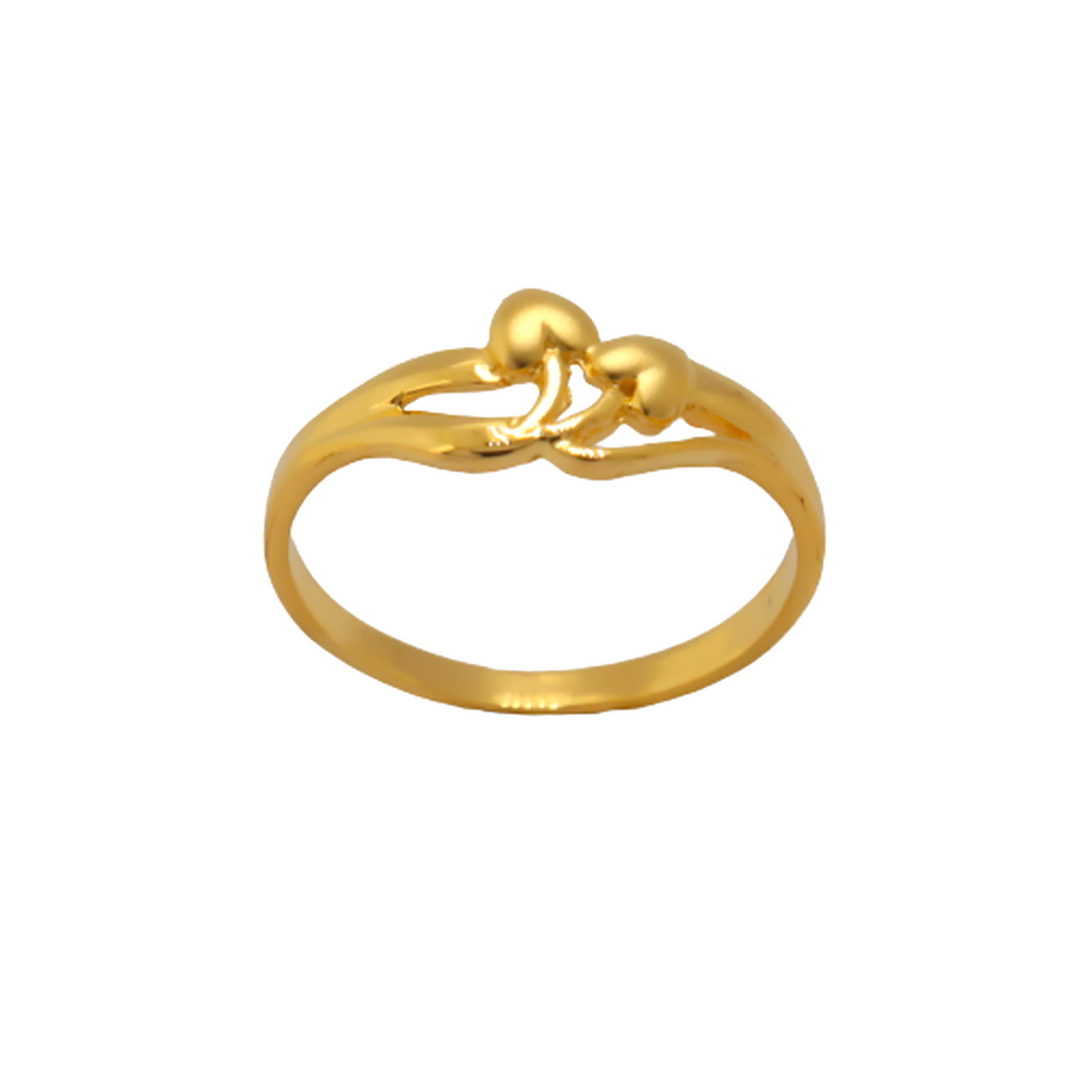 22k Gold Plain Senorita Ring
