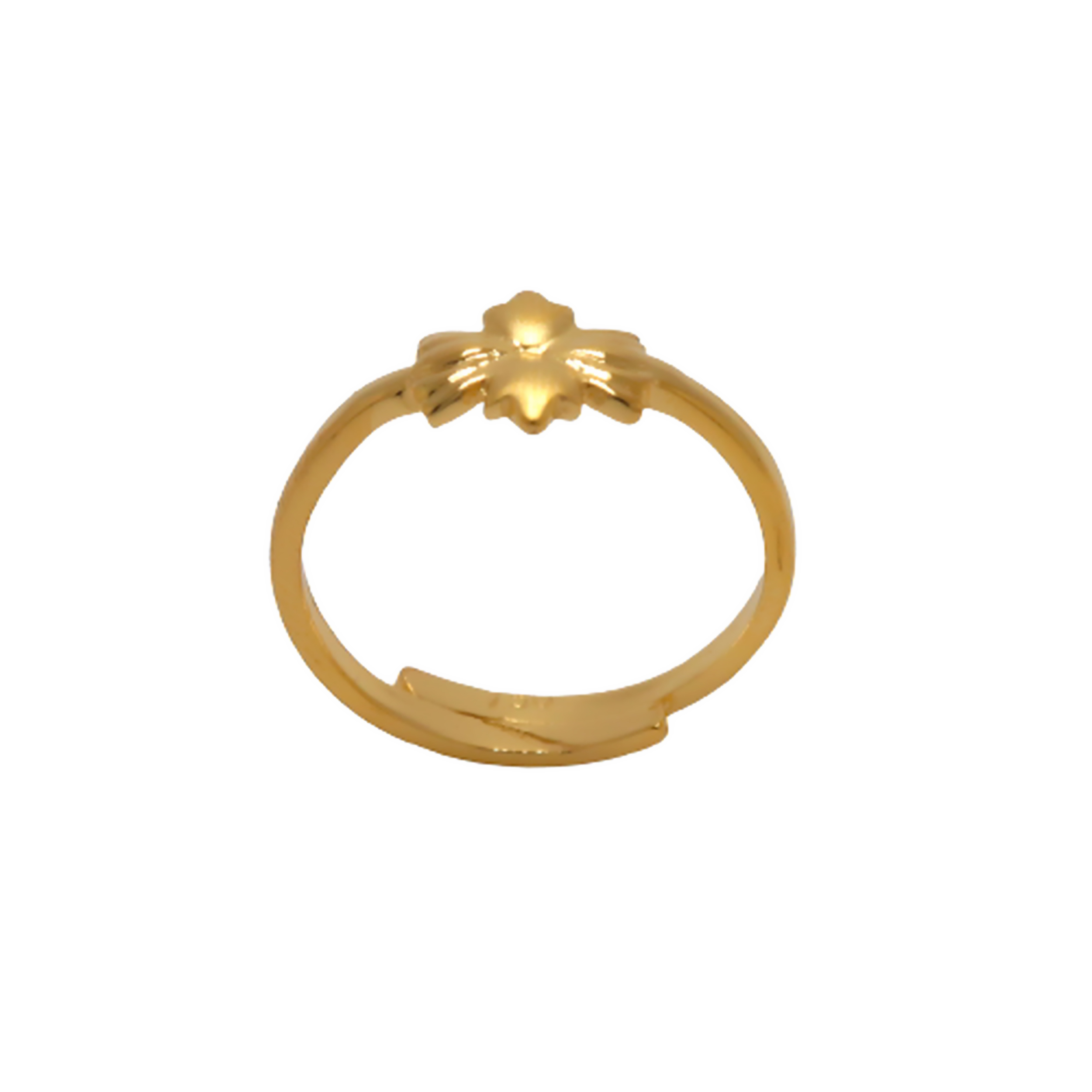 22k Gold Plain Sweet Ring - Image 3