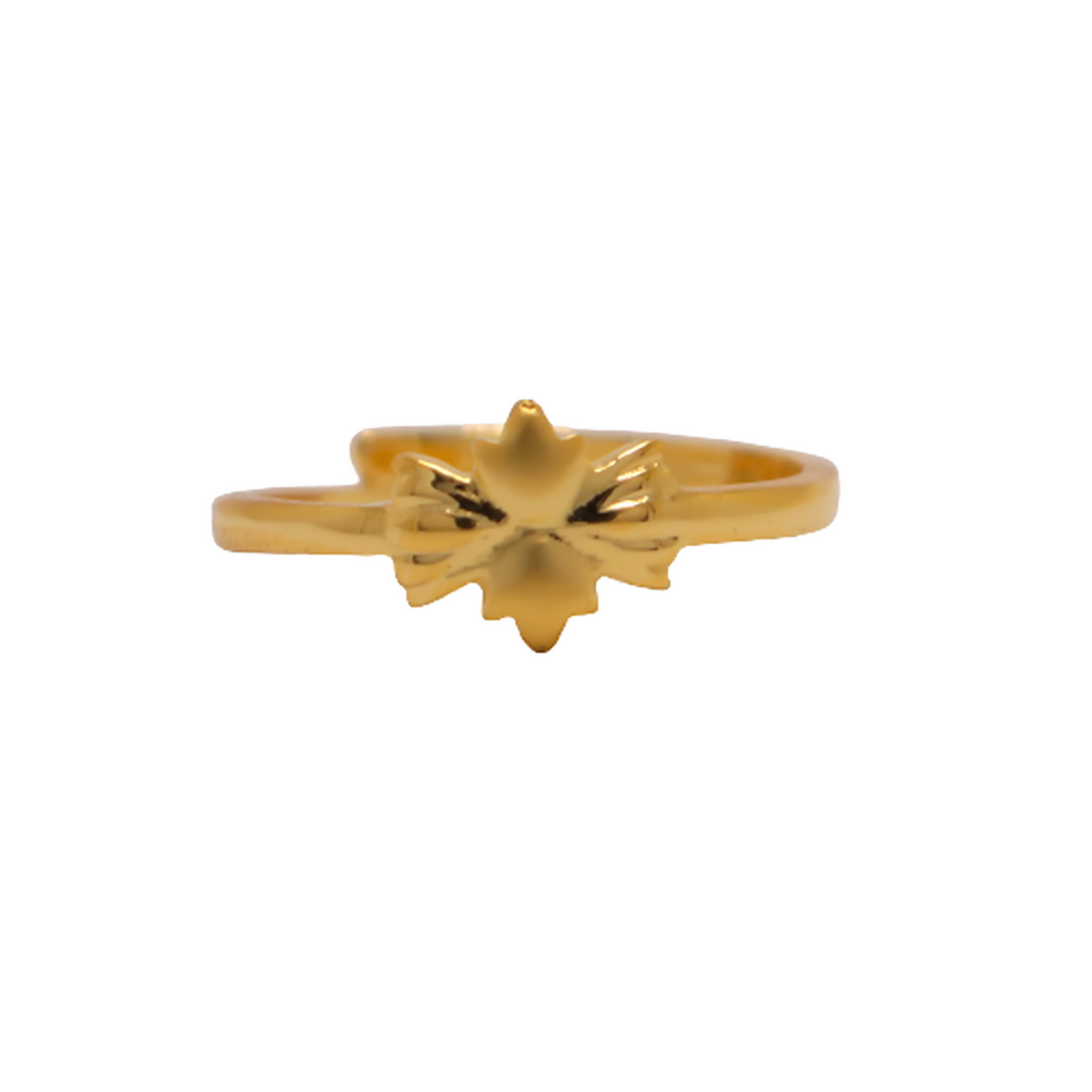 22k Gold Plain Sweet Ring - Image 2