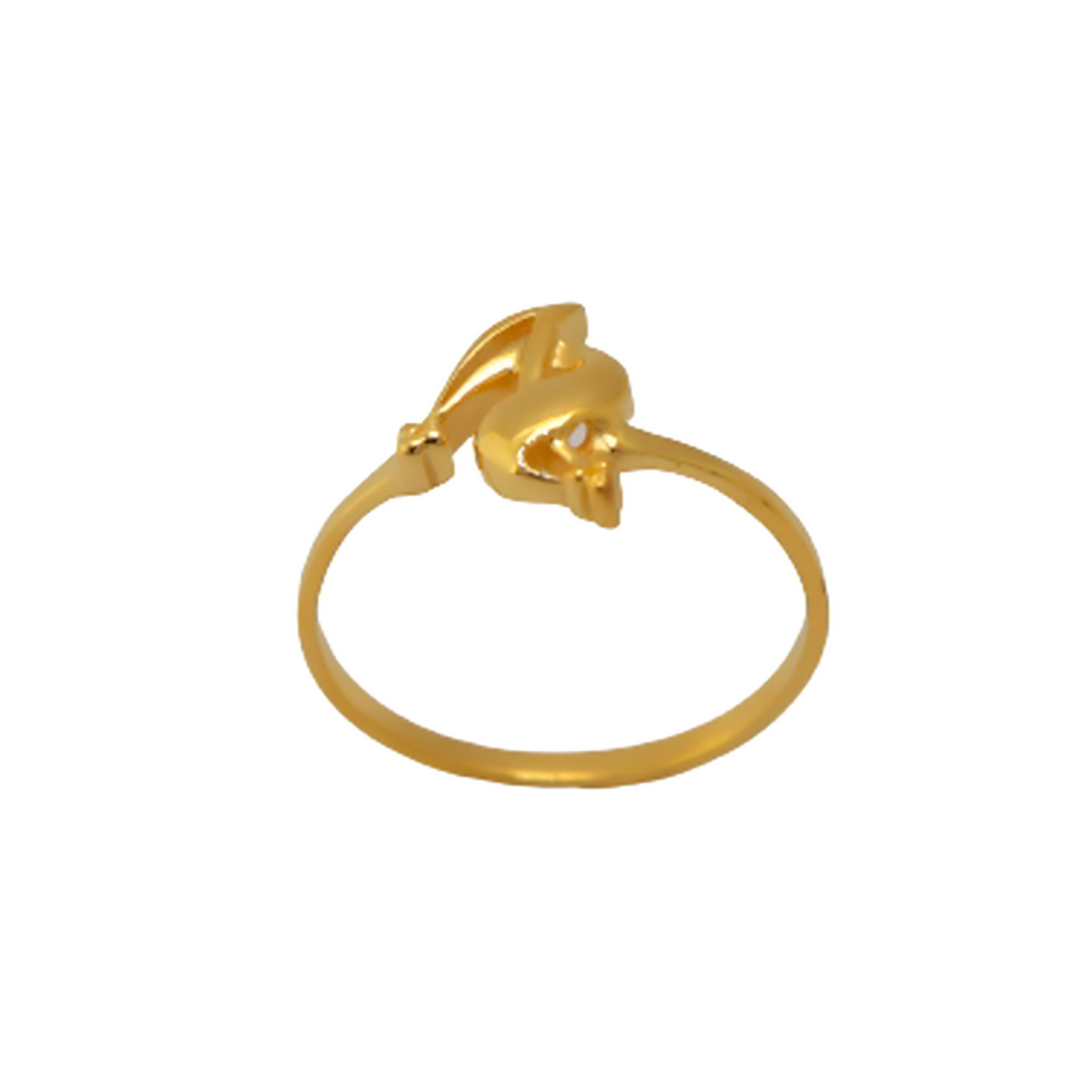 22k Gold Plain Classic Ring - Image 3