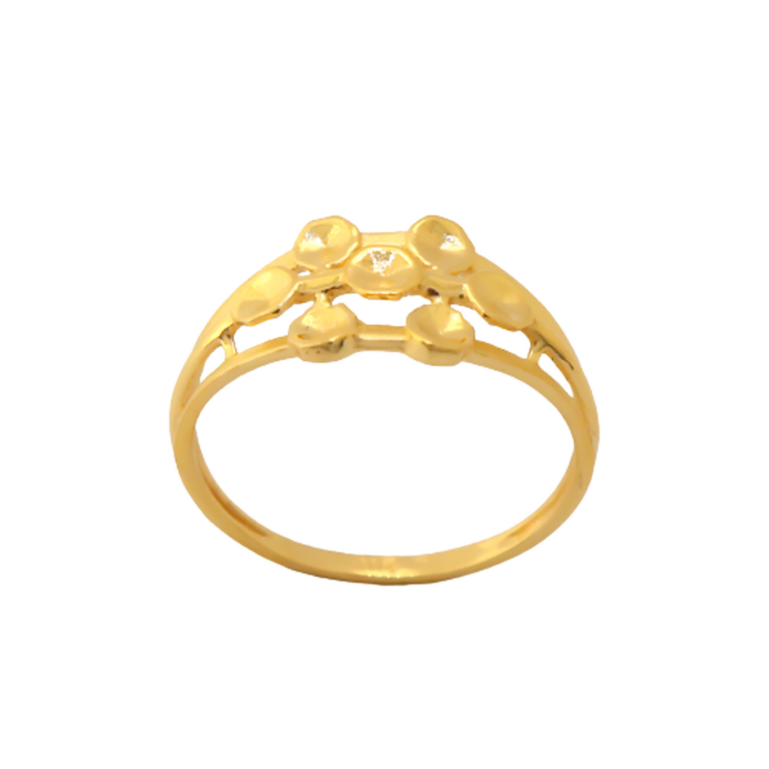 22k Gold Plain Elegant Ring - Image 3