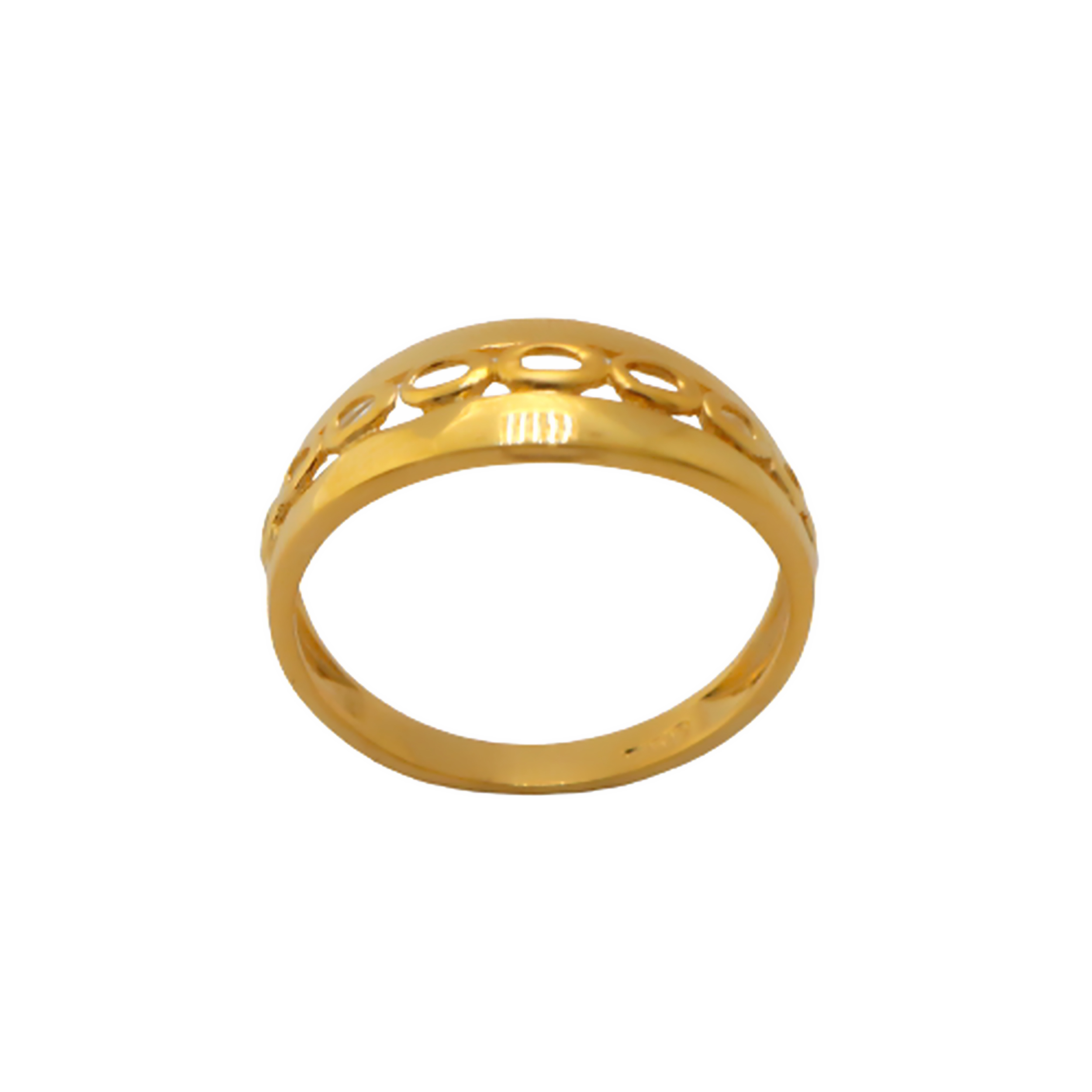 22k Gold Plain Royal Ring - Image 3