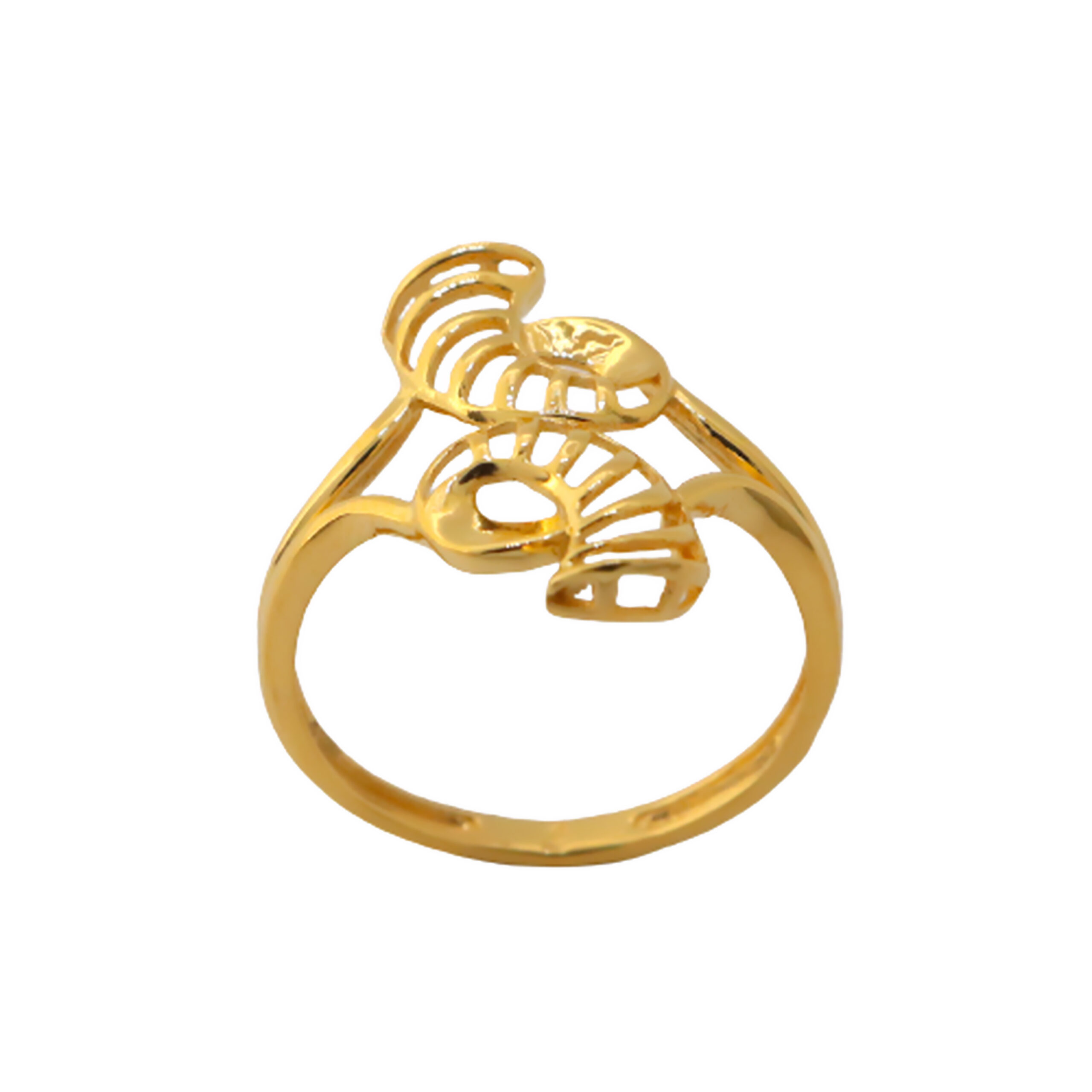 22k Gold Plain Bella Ring