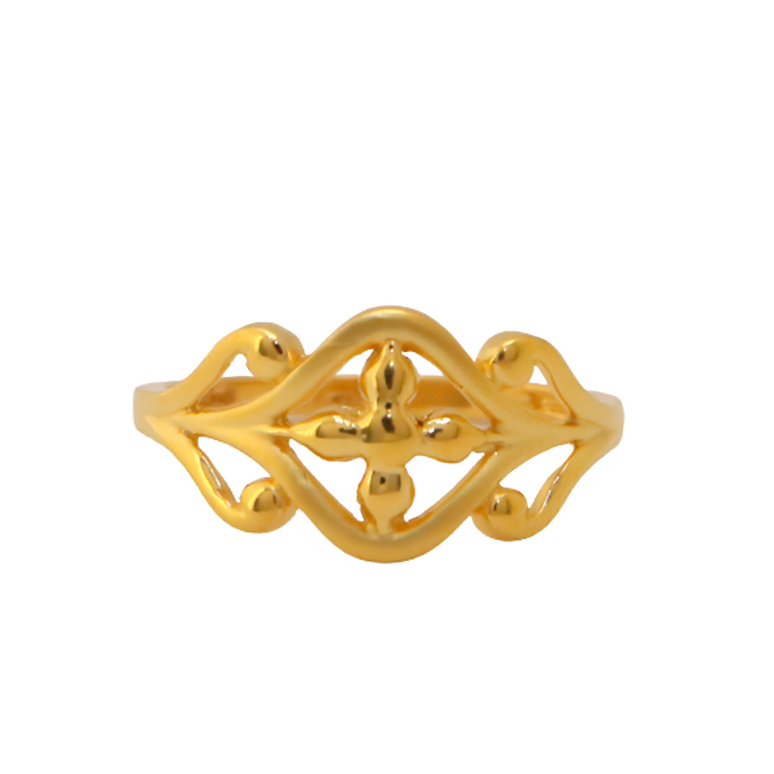 22k Gold Plain Gorgeous Ring - Image 4