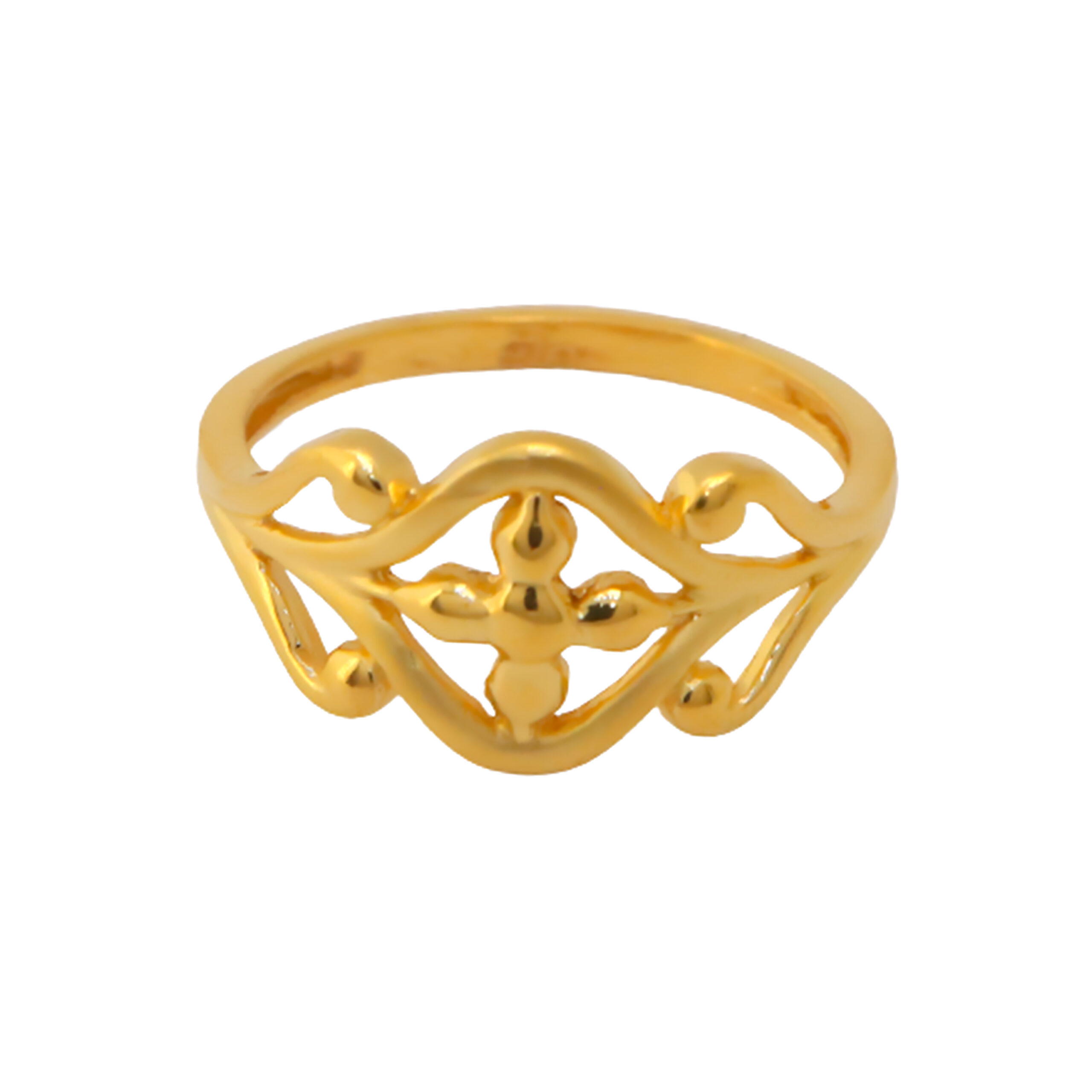22k Gold Plain Gorgeous Ring - Image 2