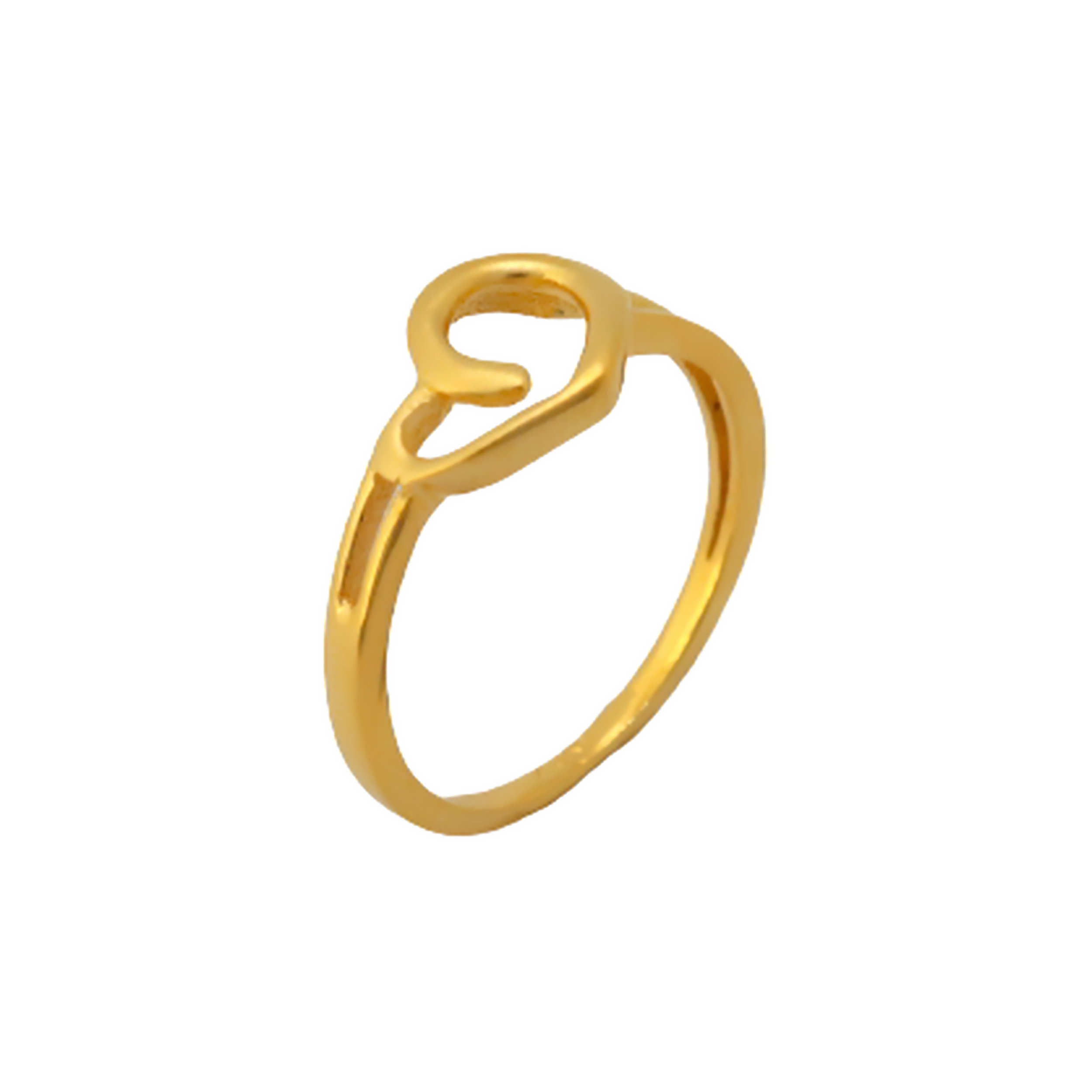 22k Gold Plain Elegant Ring