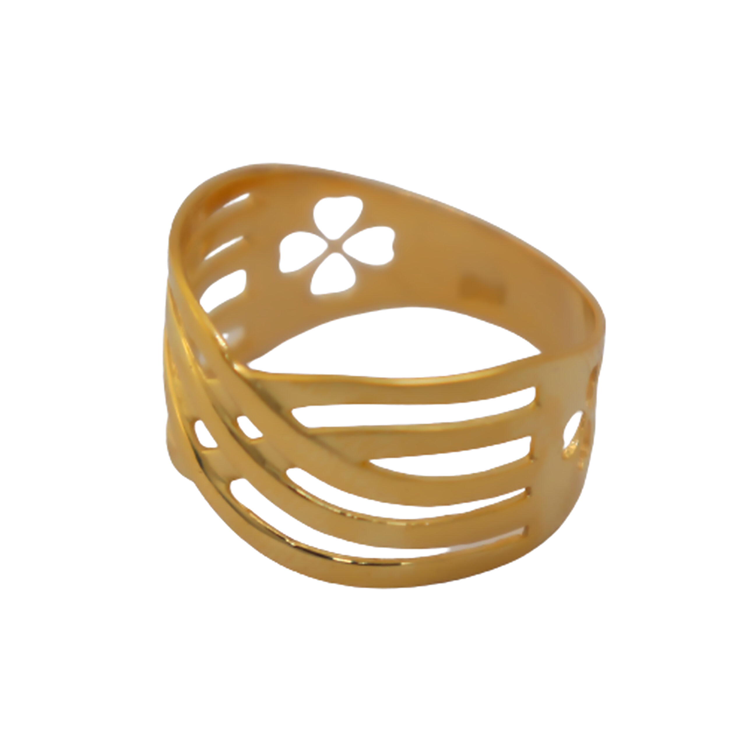 22k Gold Plain Summer Dream Ring - Image 5
