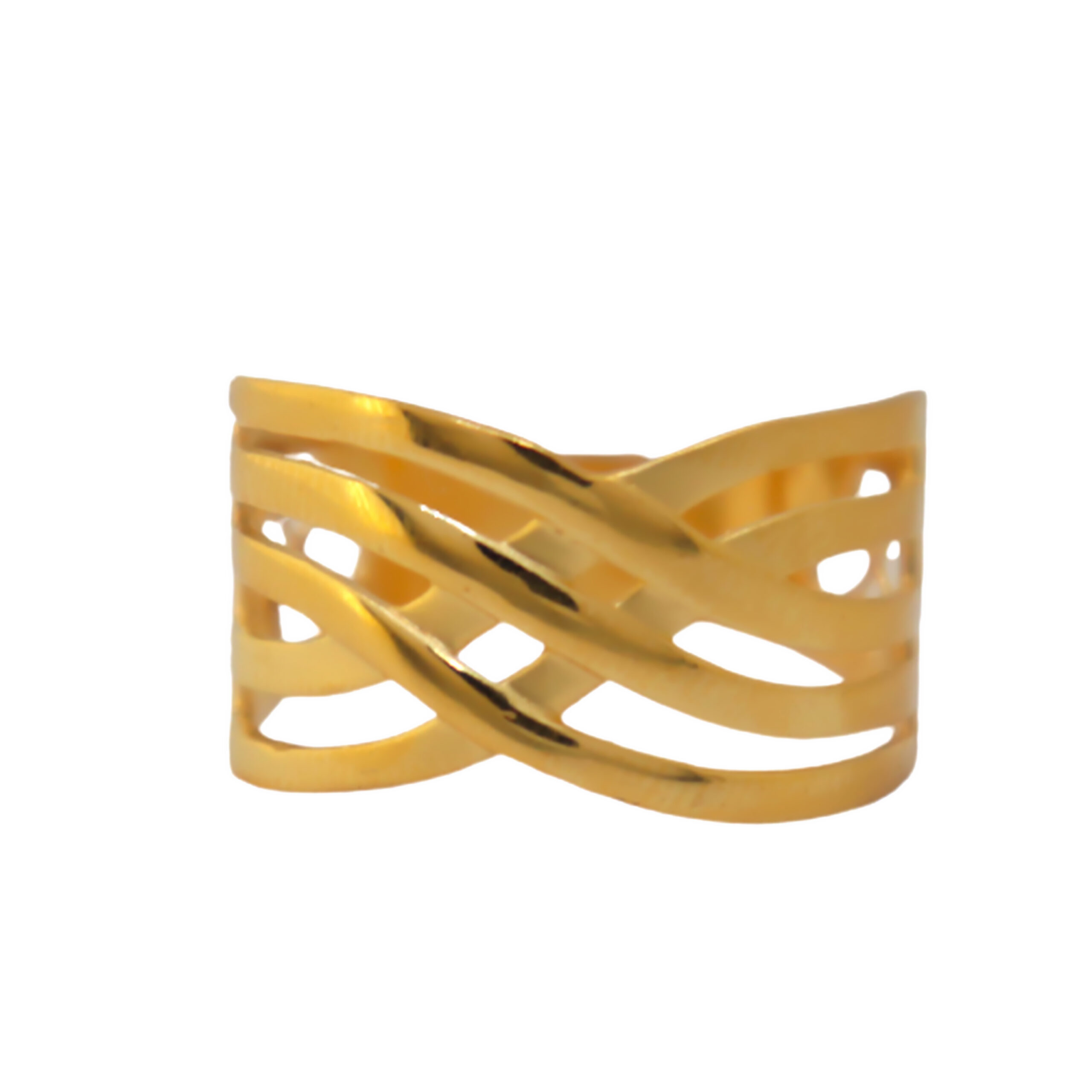 22k Gold Plain Summer Dream Ring - Image 4