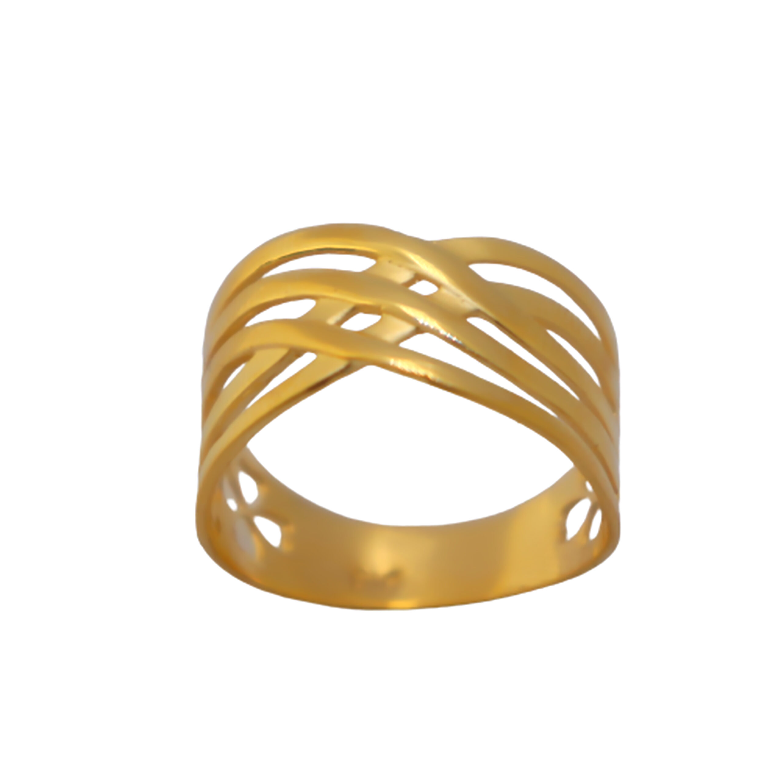 22k Gold Plain Summer Dream Ring - Image 3