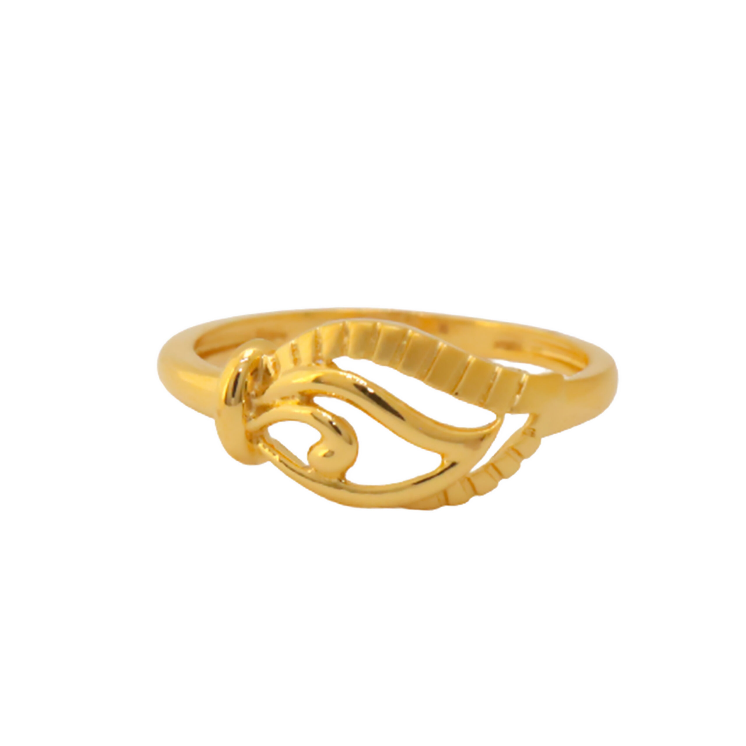 22k Gold Plain Elite Ring - Image 2