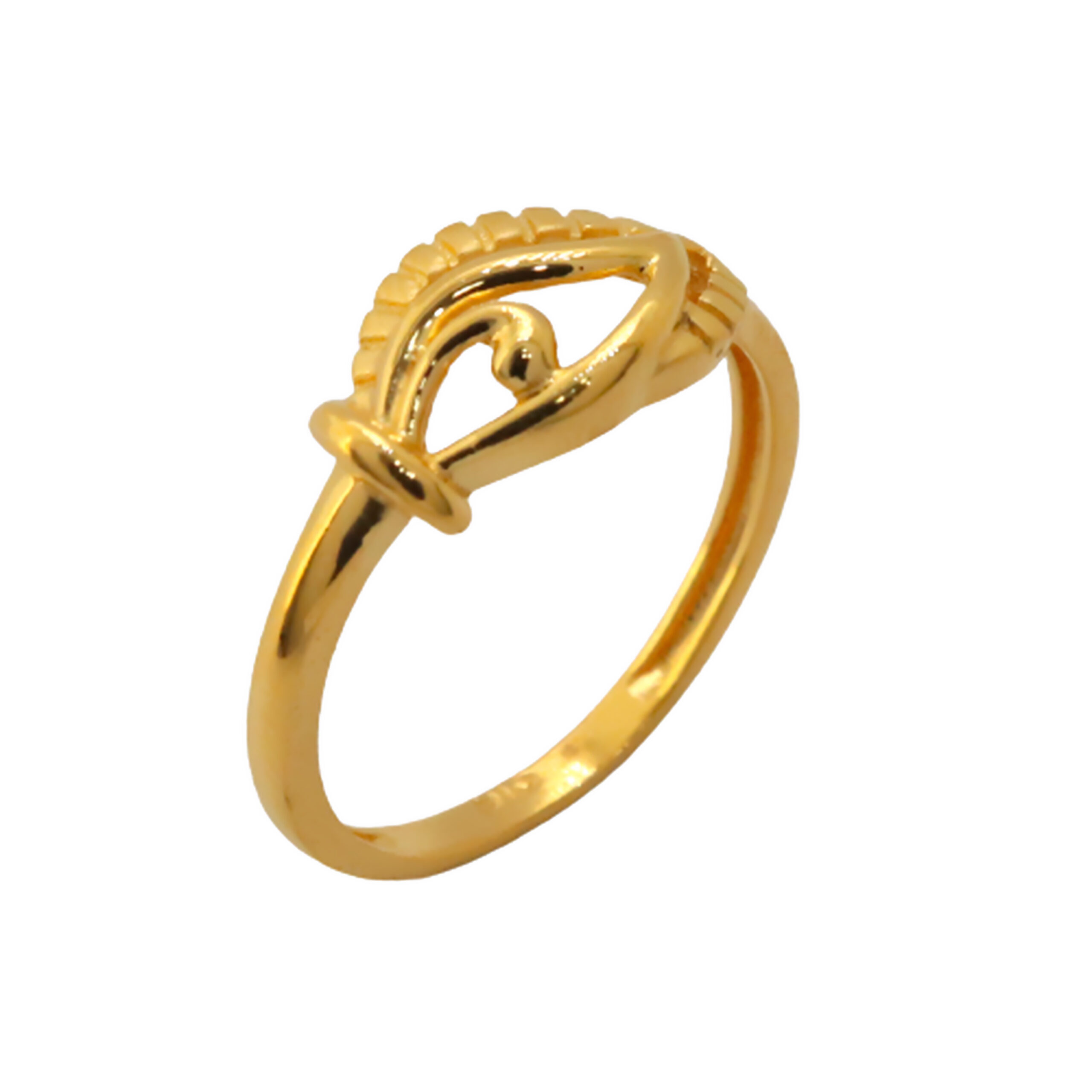 22k Gold Plain Elite Ring