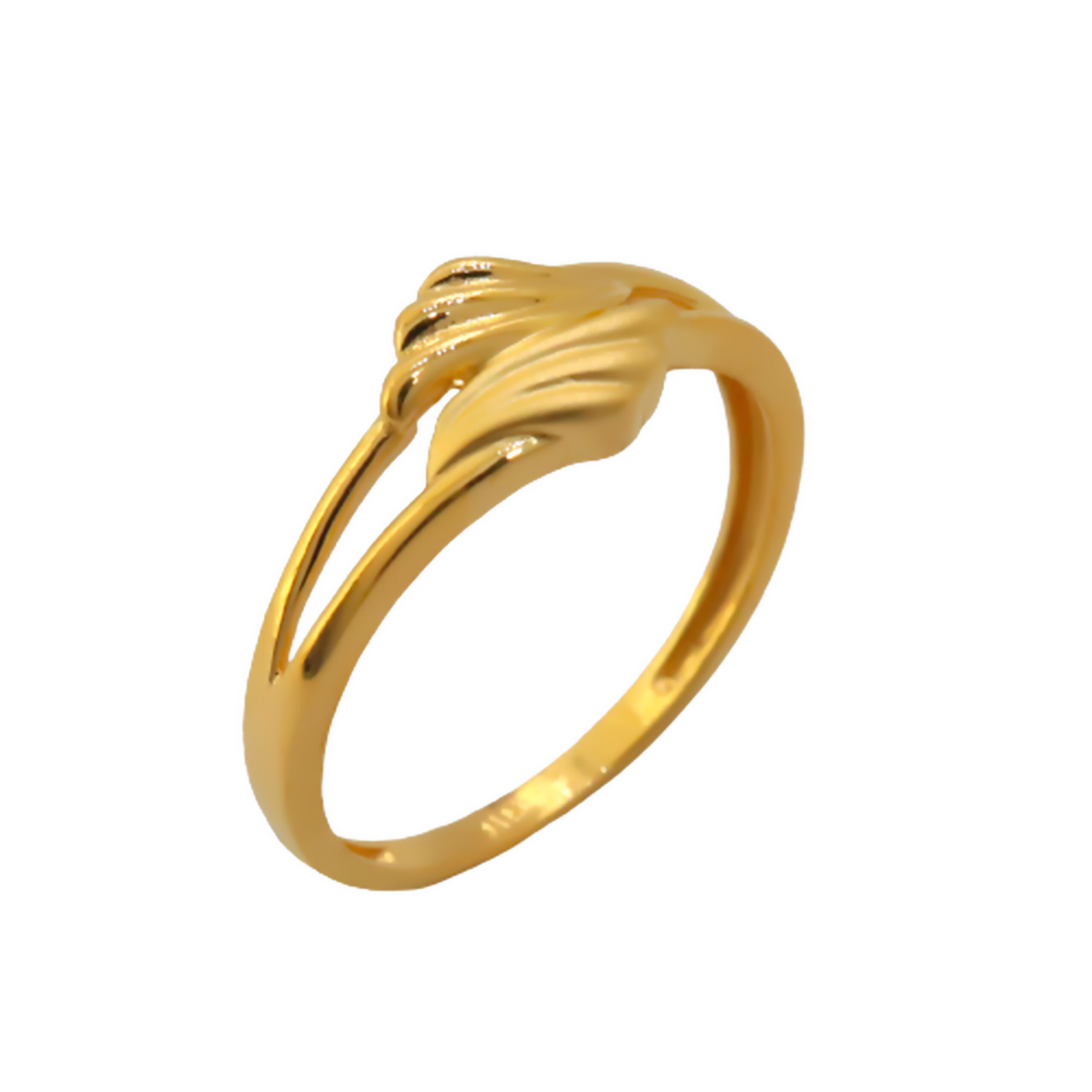 22k Gold Plain Connecting Ring