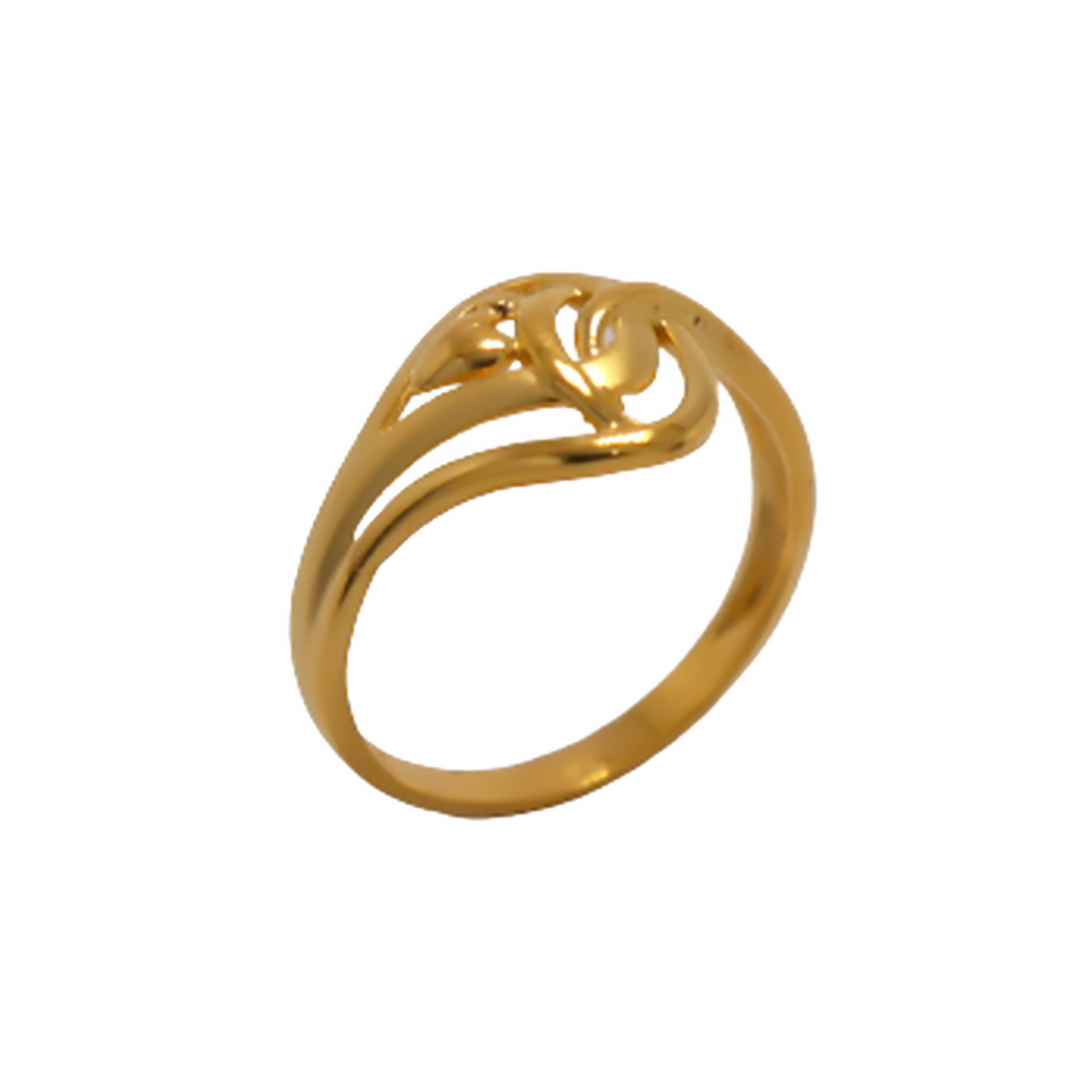 22k Gold Plain Ring