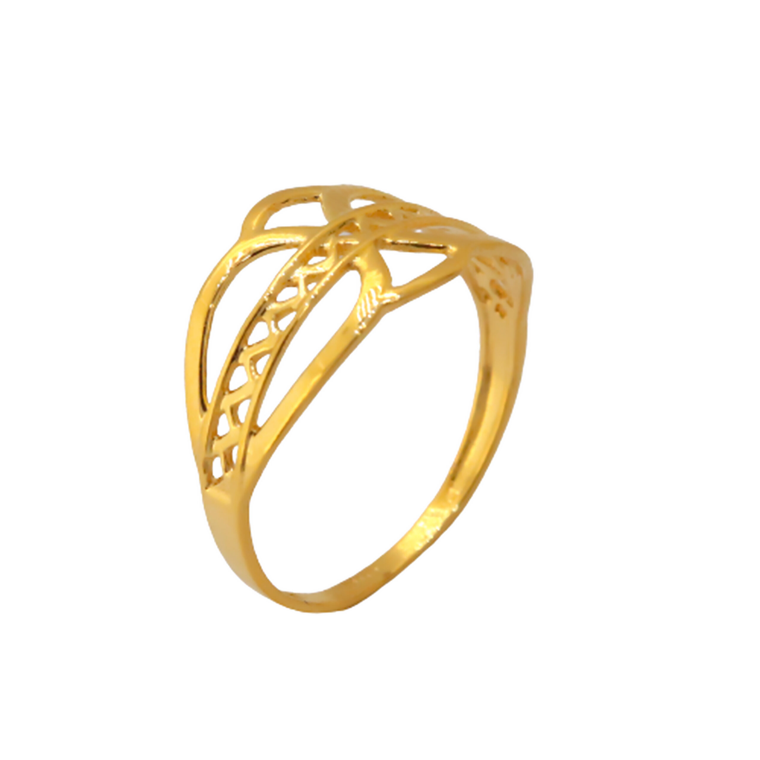 22k Gold Plain Elegant Ring