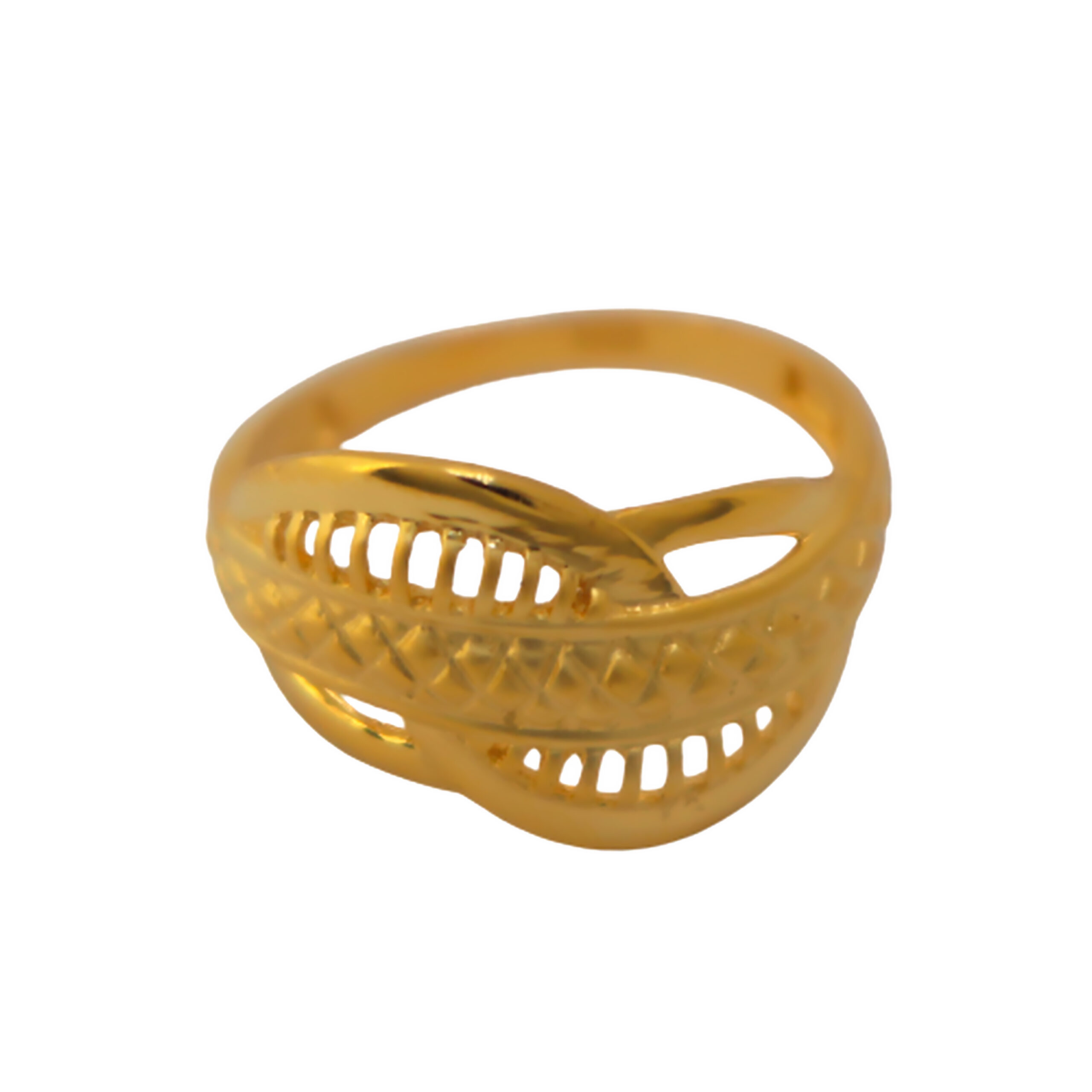 22k Gold Plain Unique Ring - Image 4
