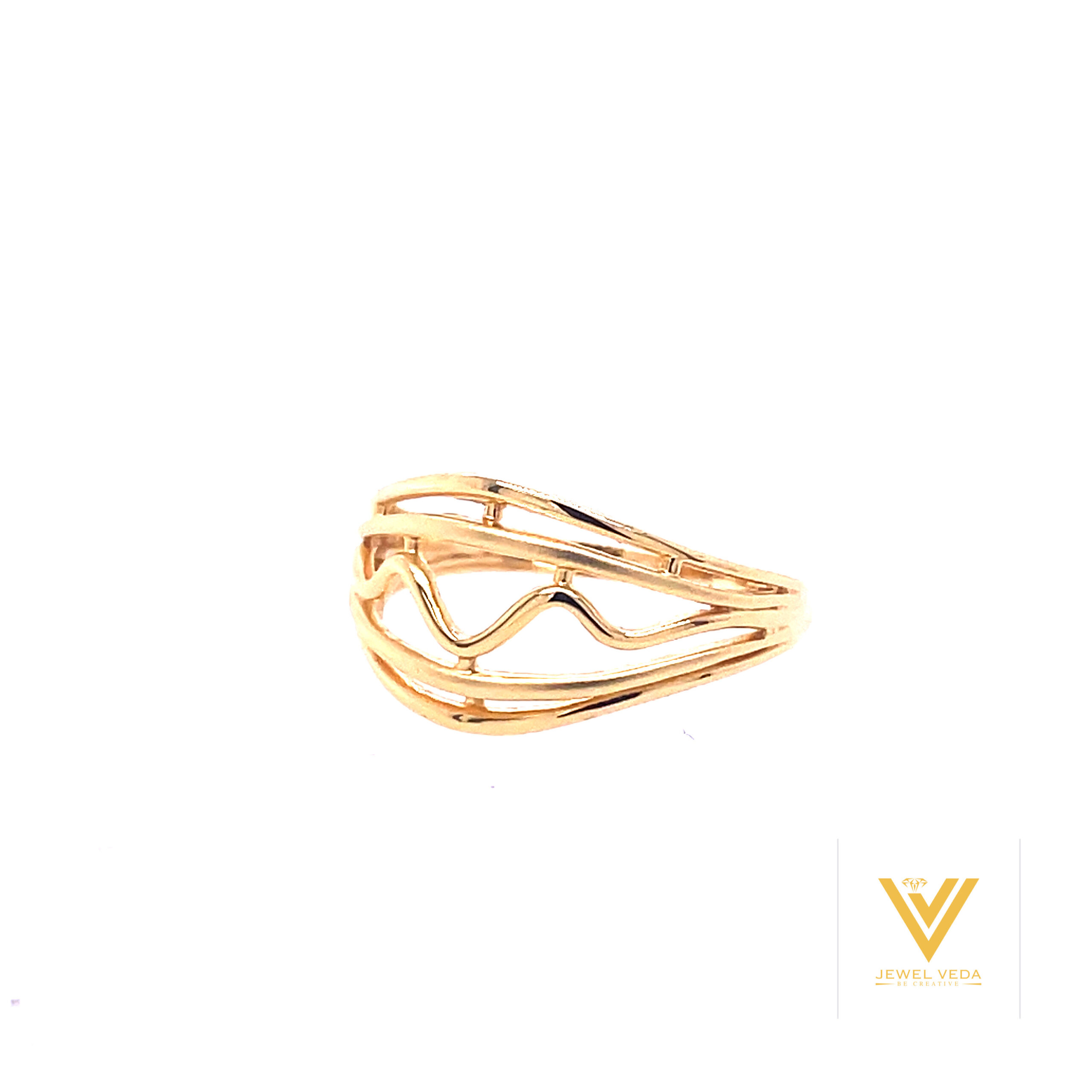 22k gold plain raisha ring - Image 2