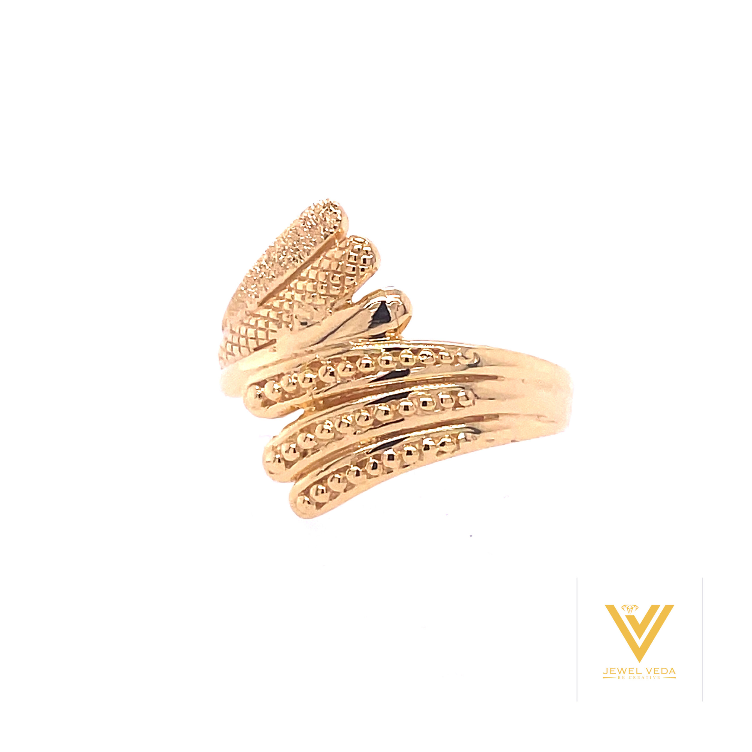 22k Gold Plain Traditional Ring - Image 2
