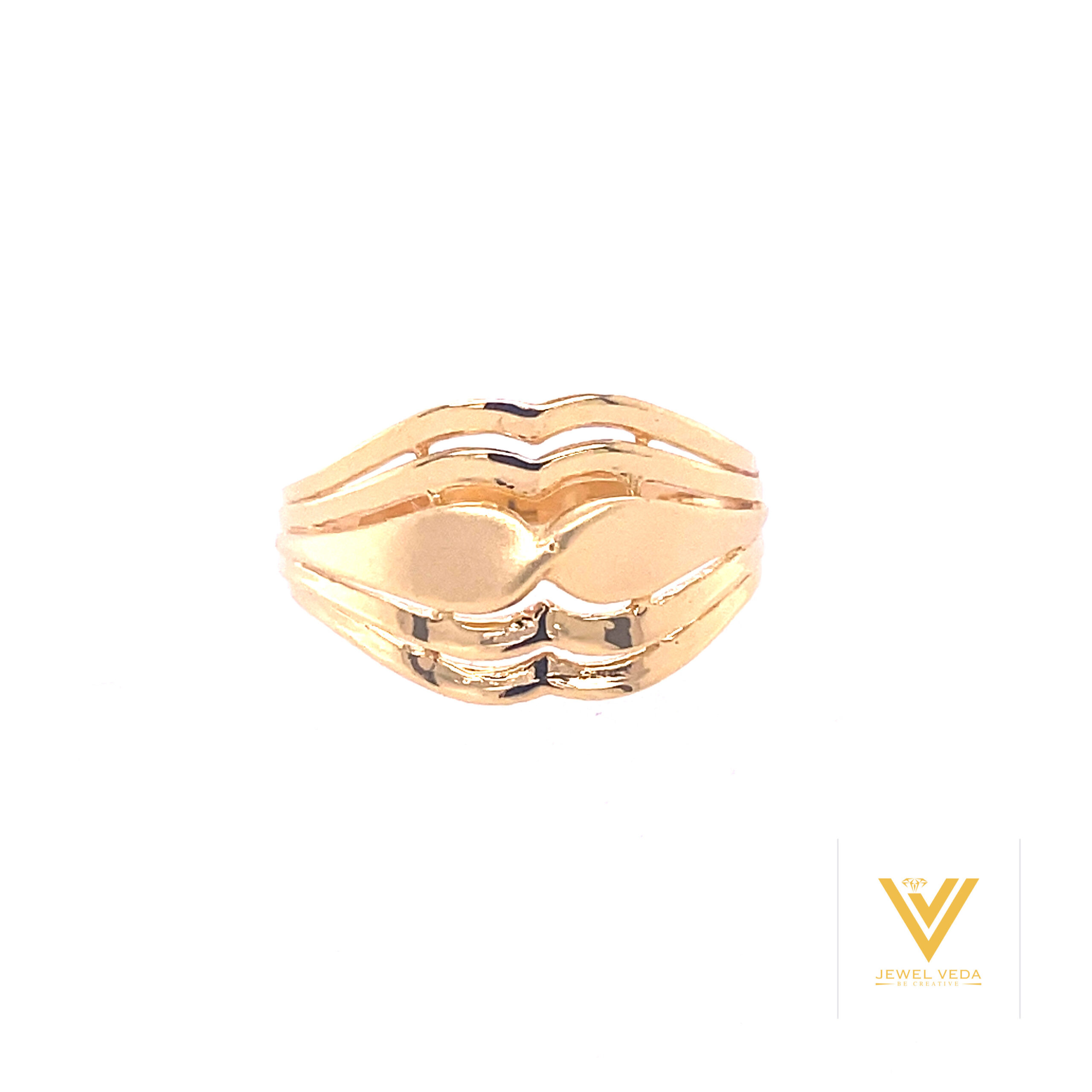 22k gold plain elegant ring - Image 3
