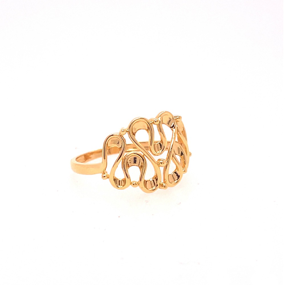 22k gold plain beautiful ring - Image 4