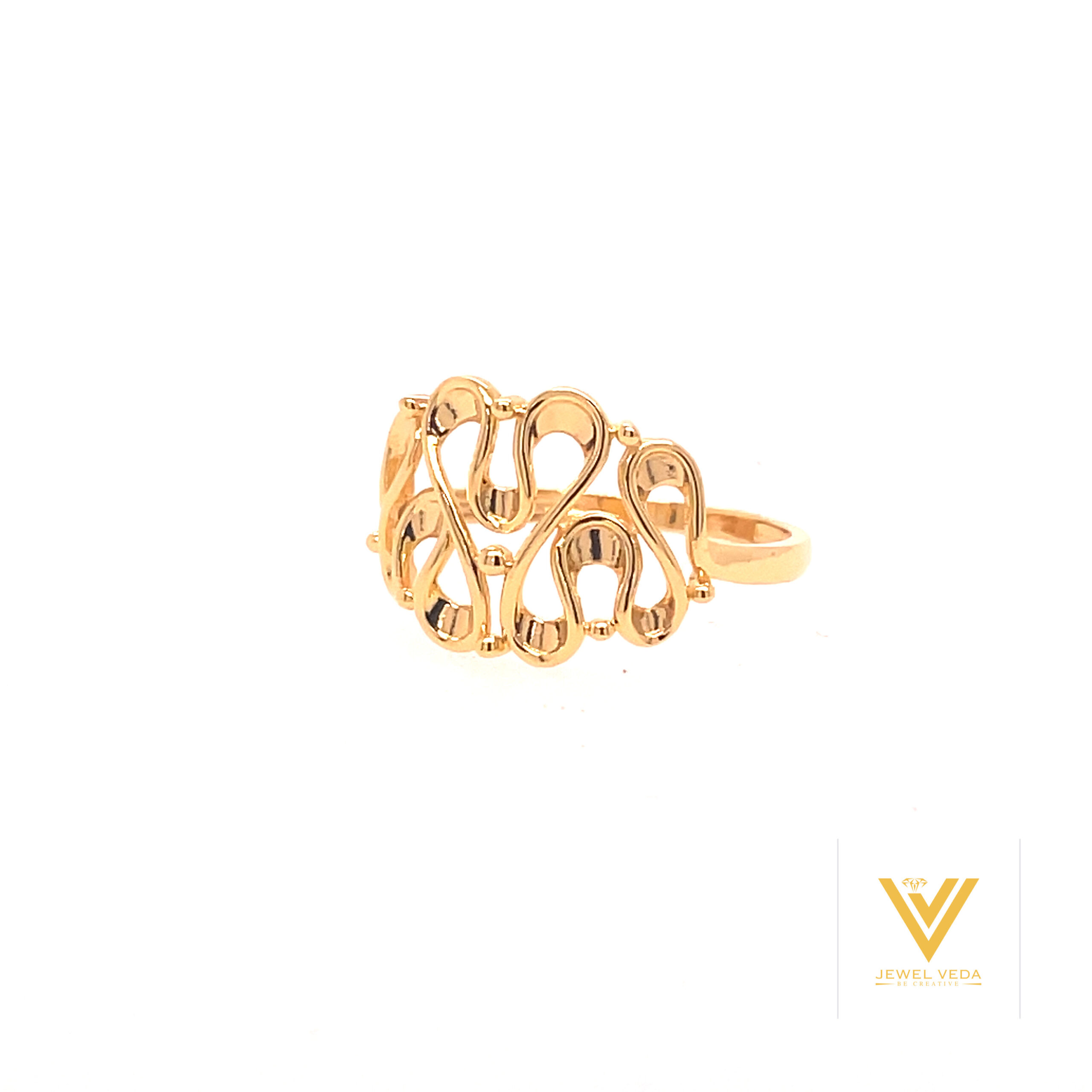 22k gold plain beautiful ring - Image 2
