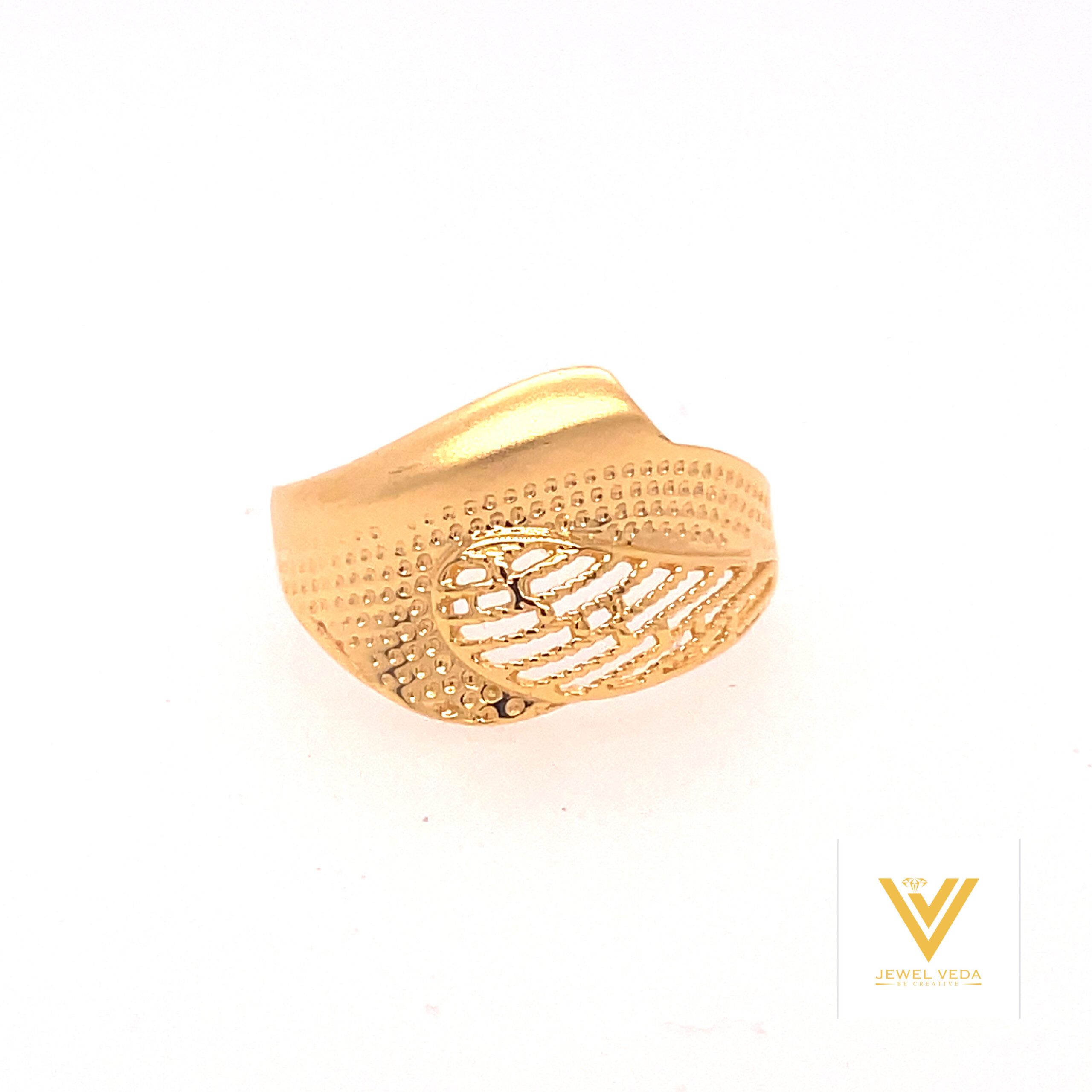 22k gold plain elegant ring - Image 3