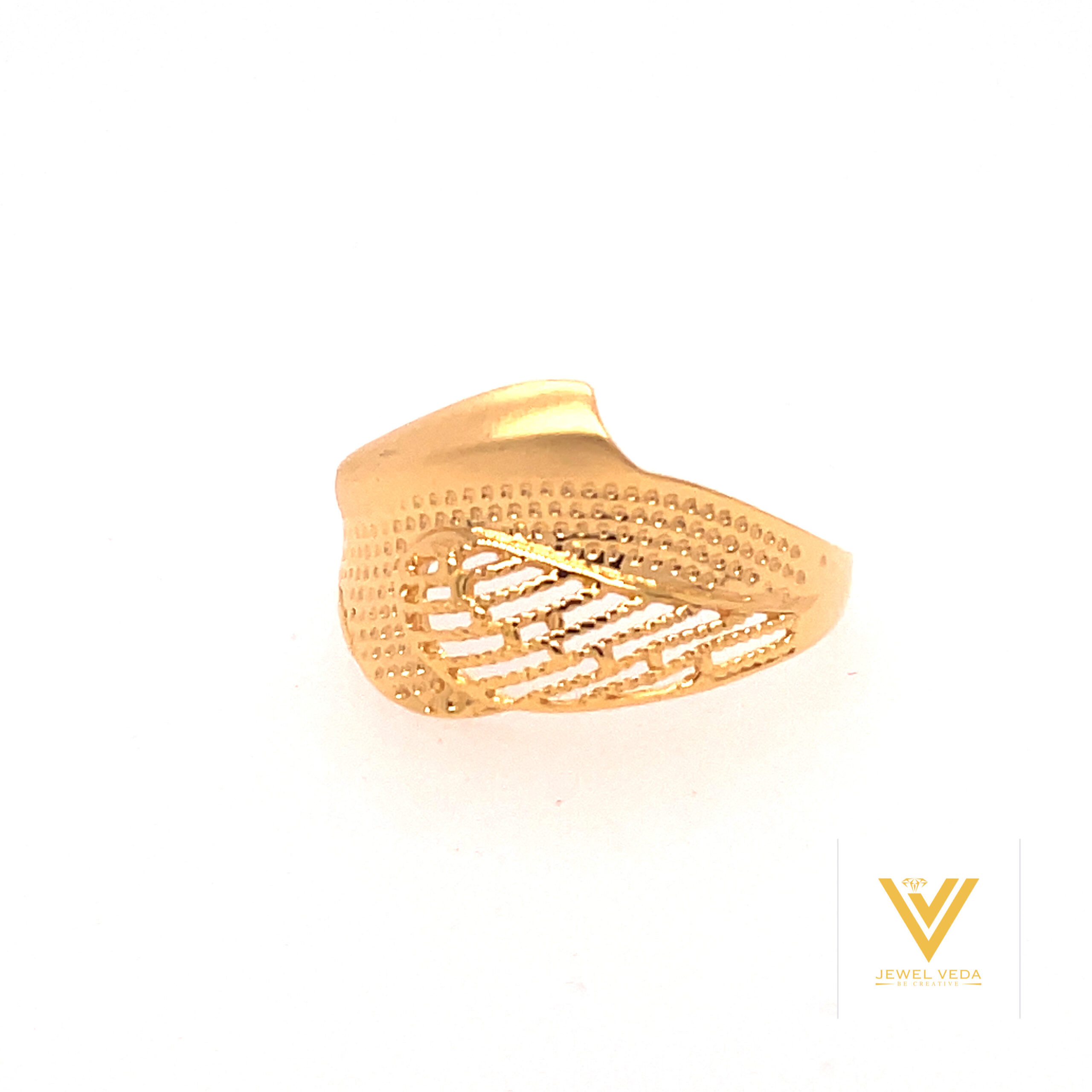 22k gold plain elegant ring - Image 2