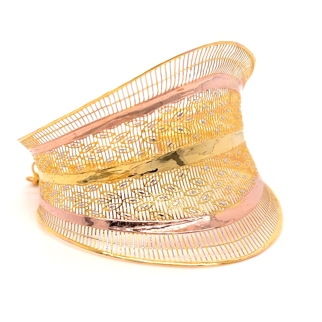 18k stunning paper weight bracelet