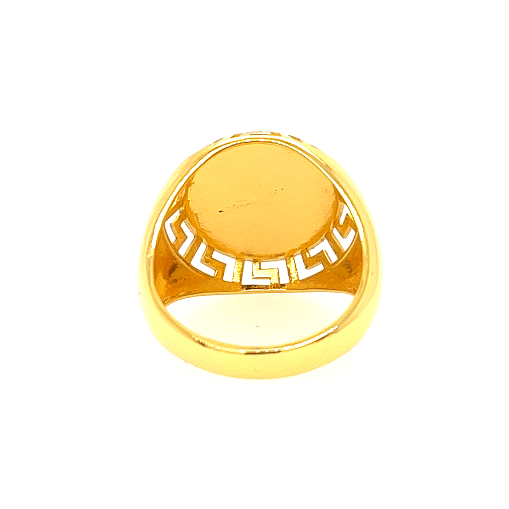 22K gold Big Versace Ring - Image 5