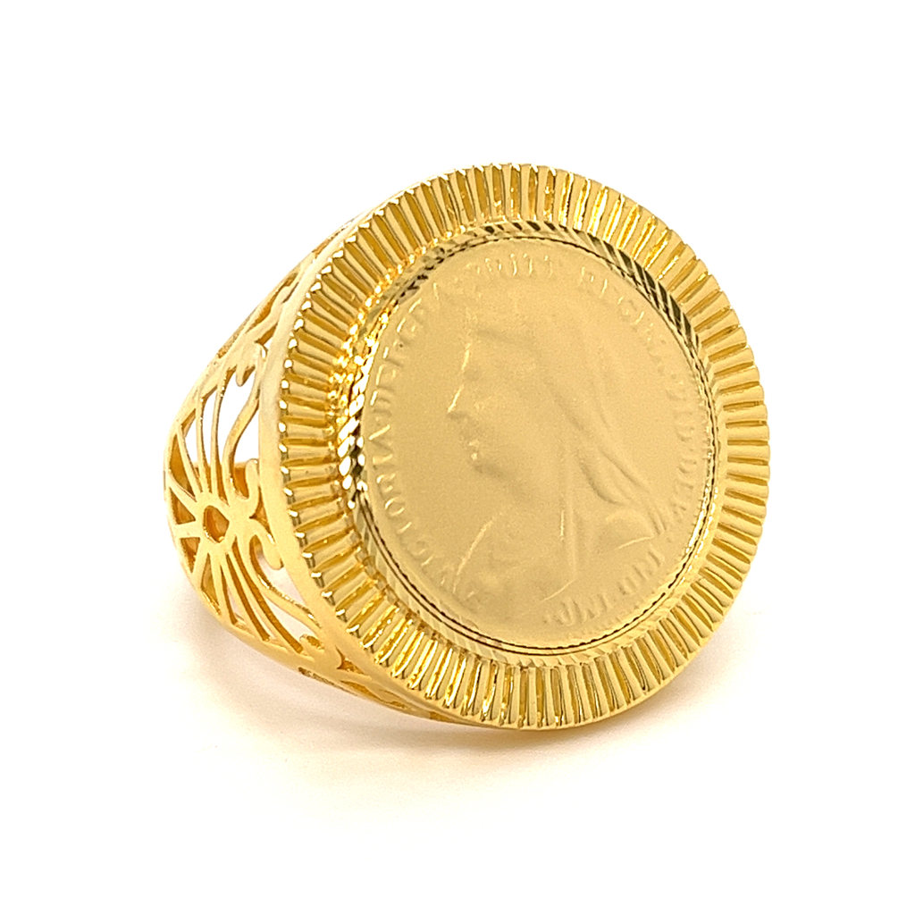 22K Queen Ginni Ring