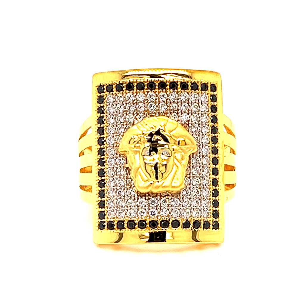 22k Versace Ring - Image 3