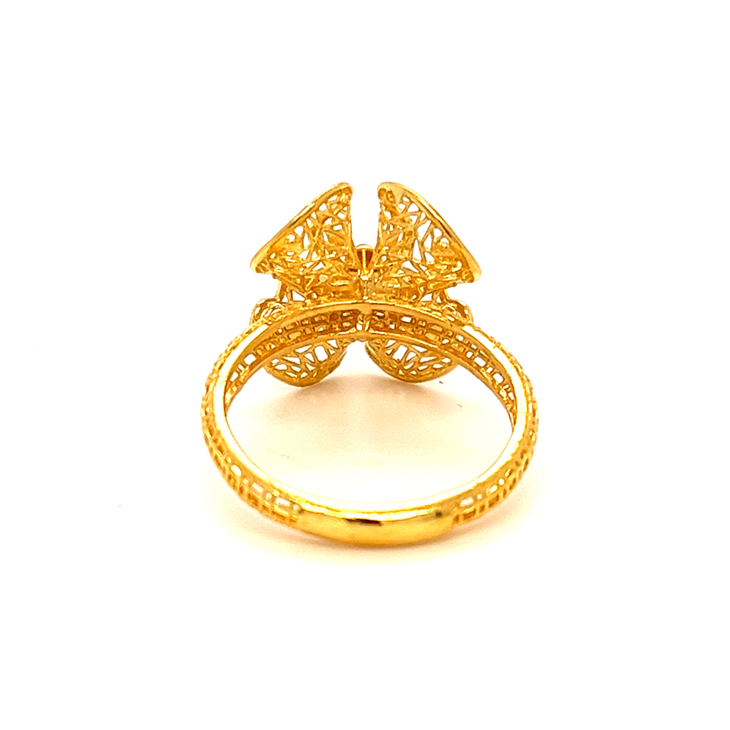 22k gold turkish love ring - Image 4