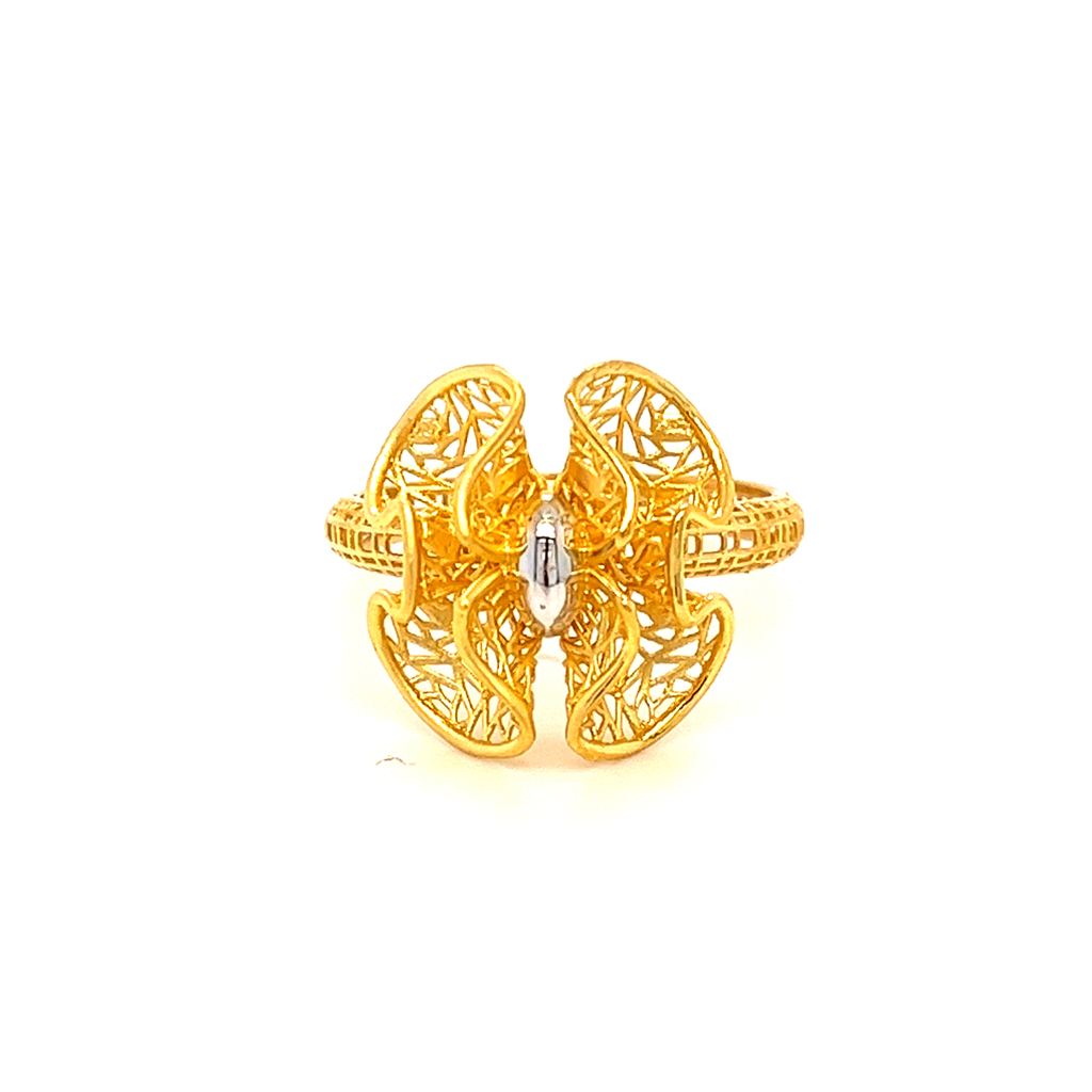 22k gold turkish love ring - Image 3