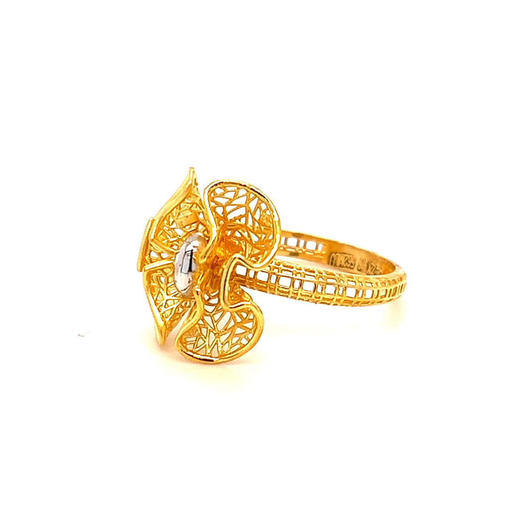 22k gold turkish love ring - Image 2