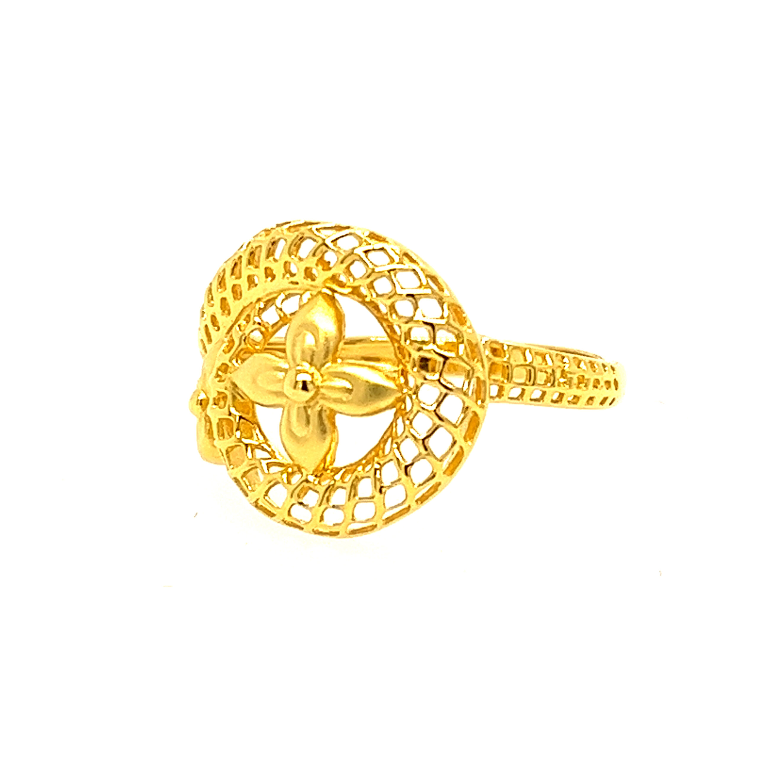 22k Gold Plain Fabulous Ring - Image 3