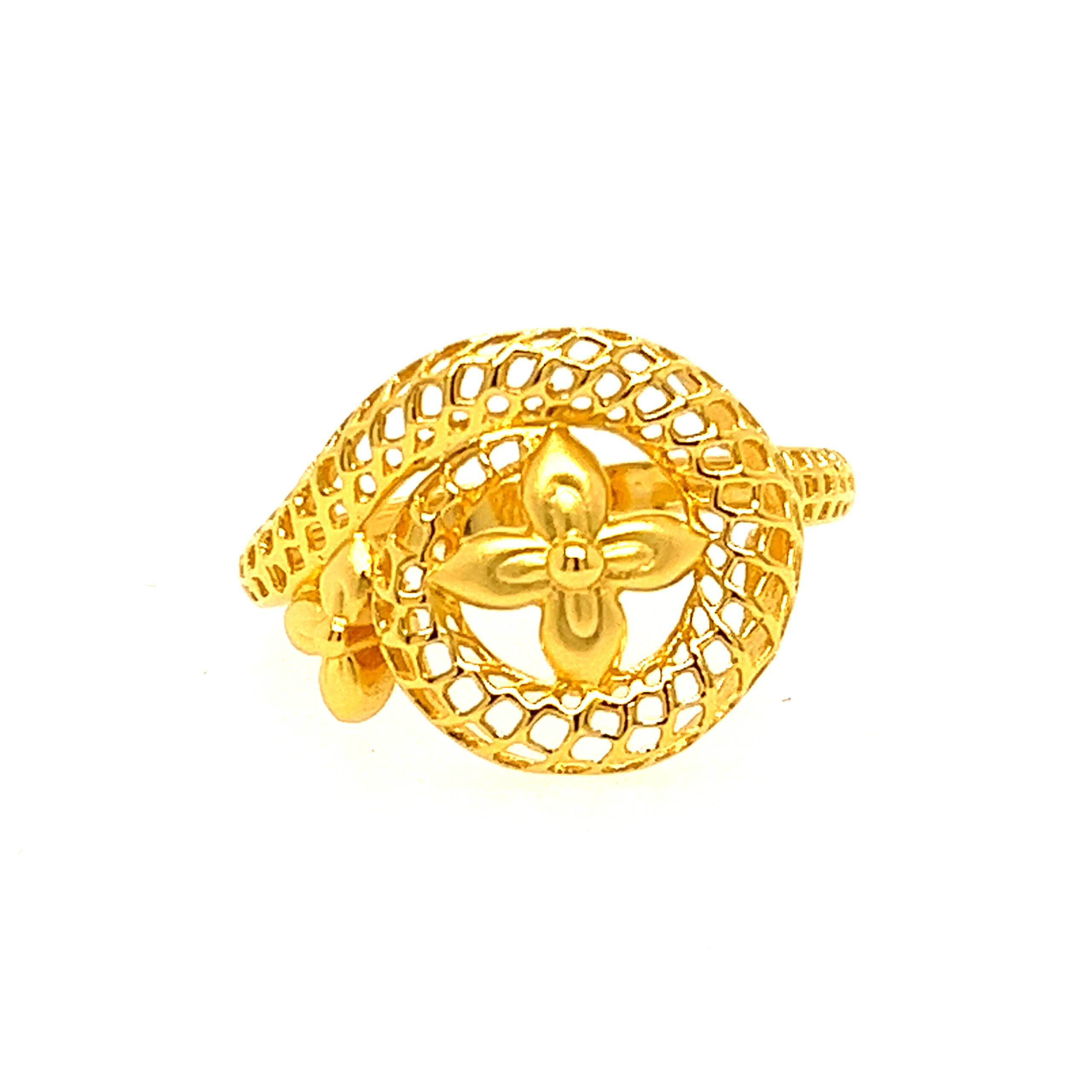 22k Gold Plain Fabulous Ring - Image 2