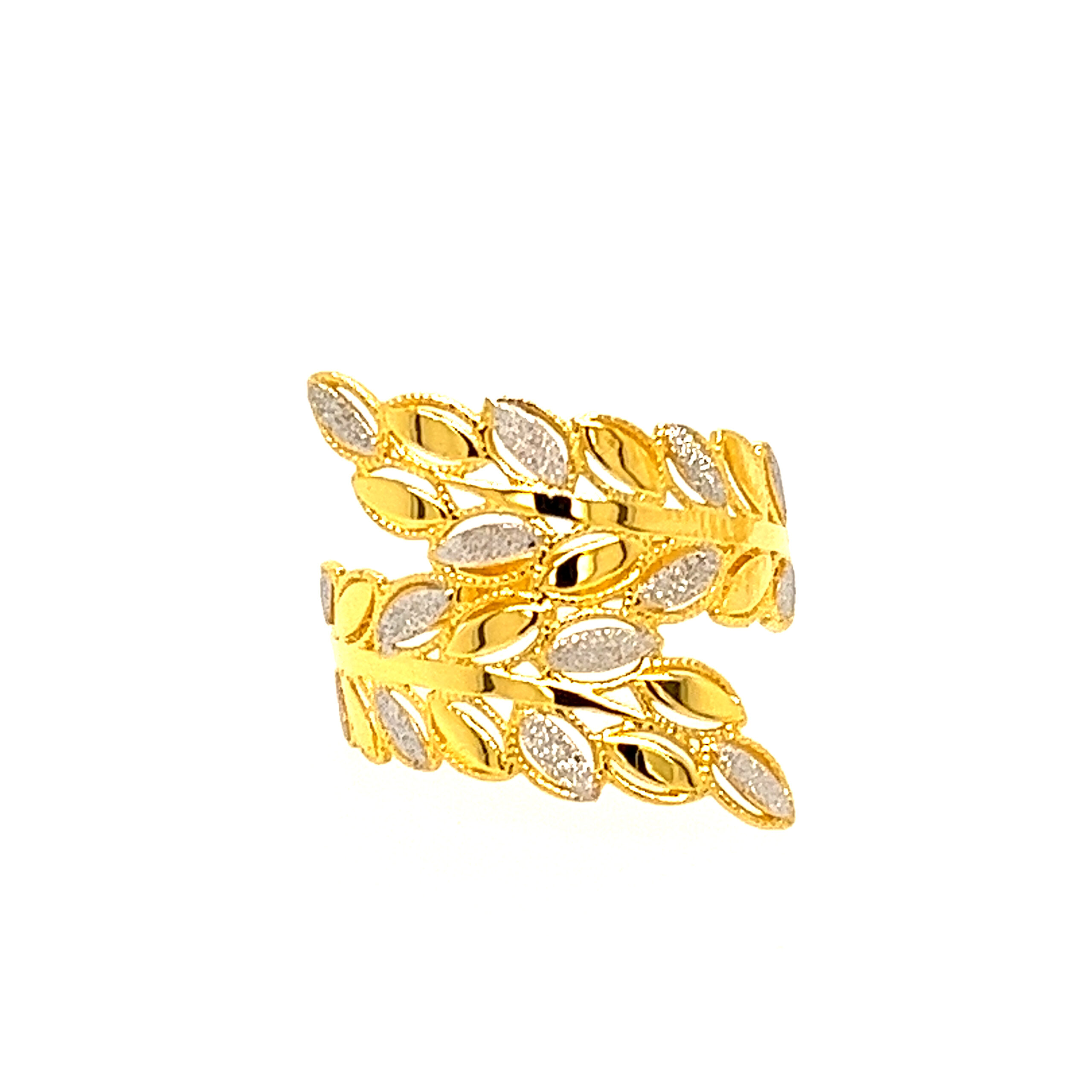 22k Gold Plain Delicate Ring - Image 2