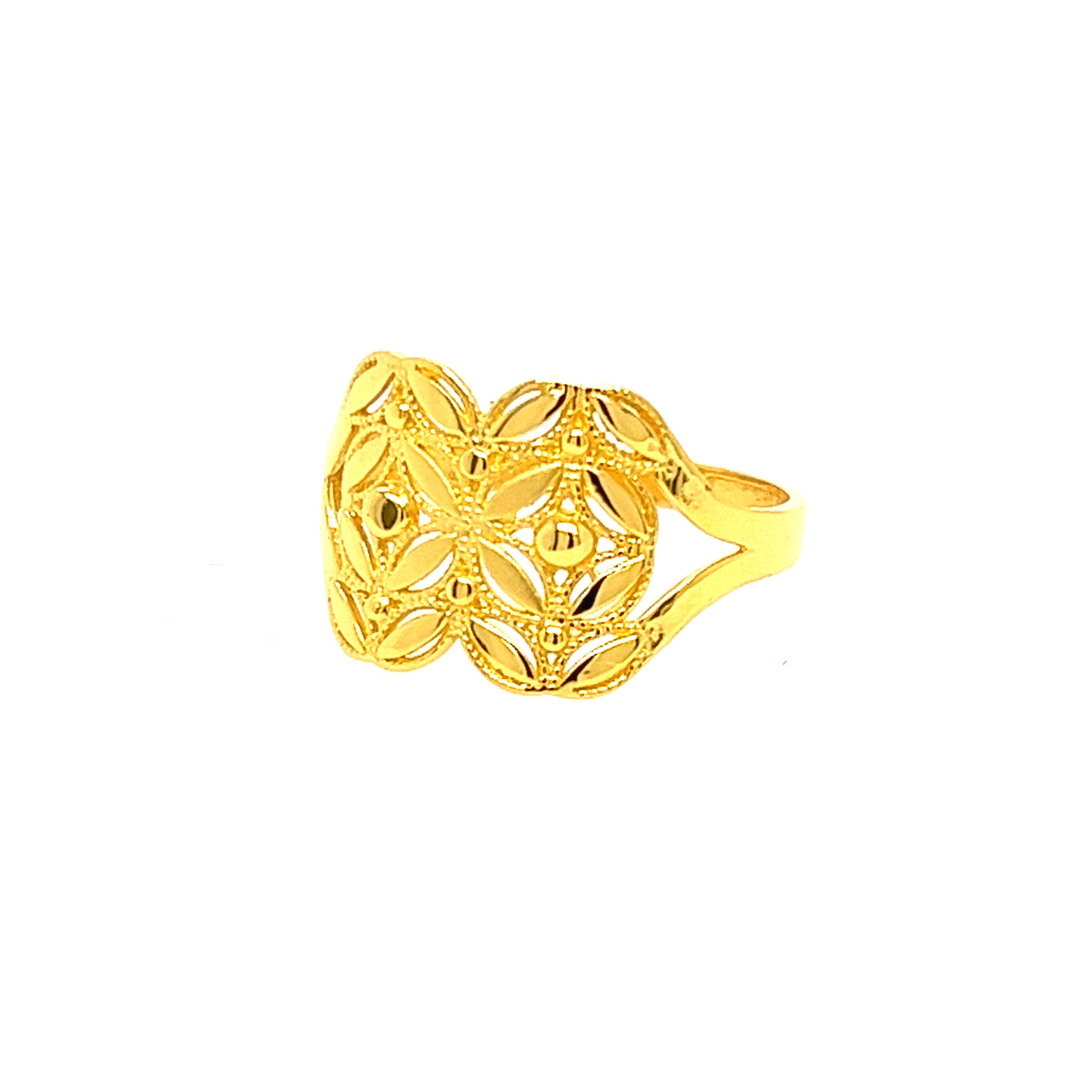 22k Gold Plain Elegant Ring - Image 3