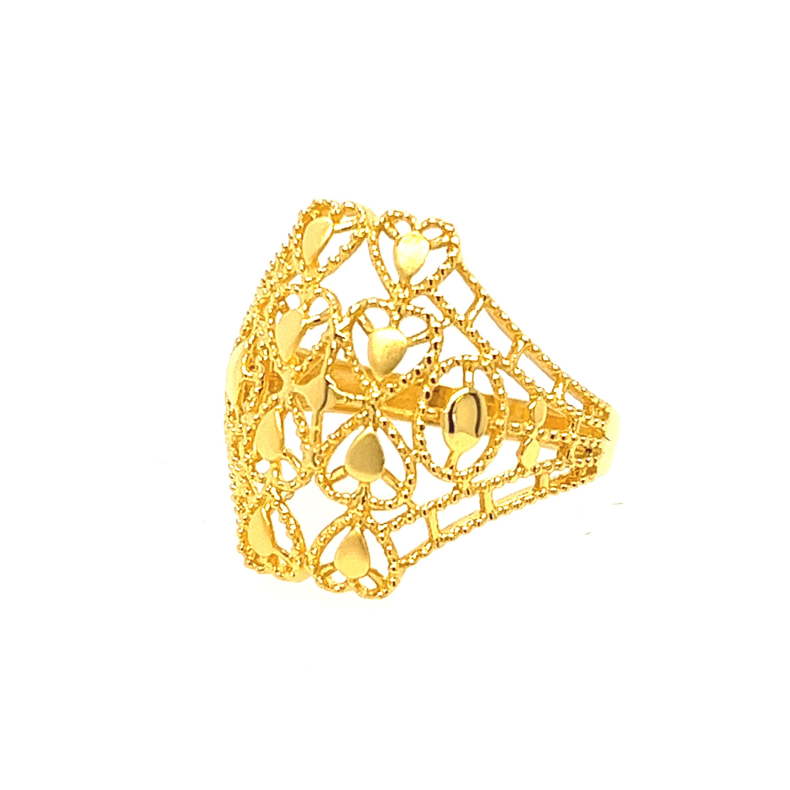 22k Gold Plain Beautiful Ring - Image 3