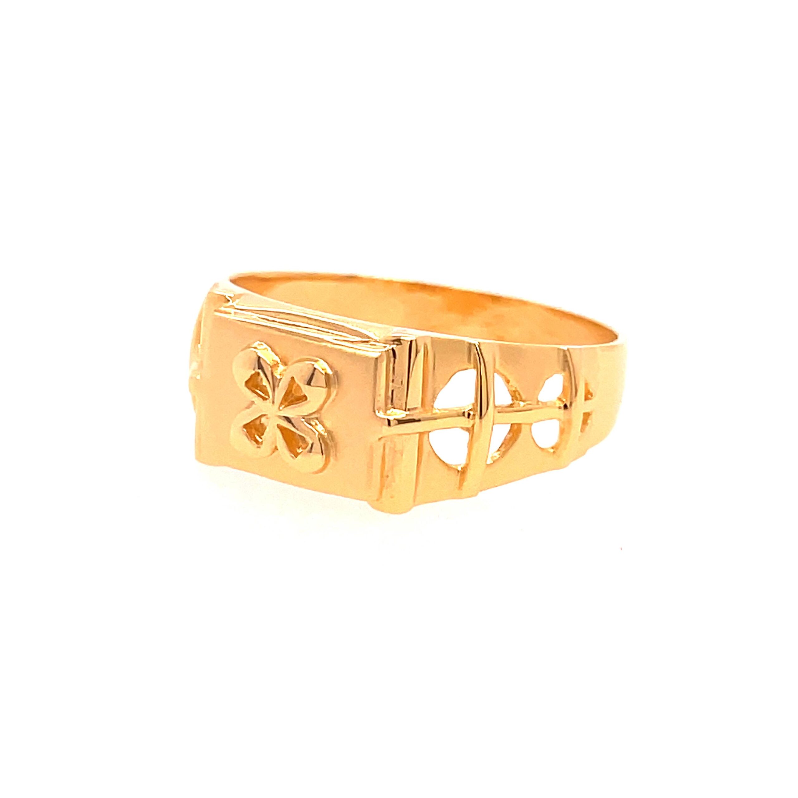22k Yellow Gold Imperial Plain Ring