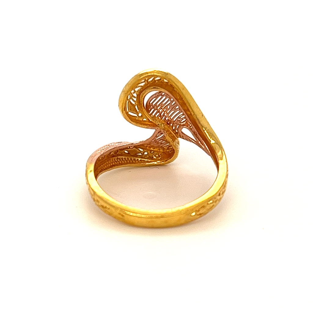 22k gold turkish disco chic ring - Image 4