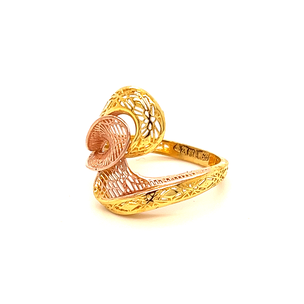 22k gold turkish disco chic ring - Image 2