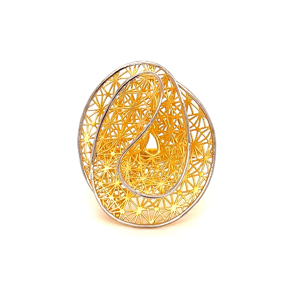 22k gold clur ring - Image 3