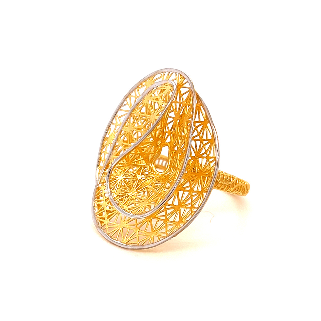 22k gold clur ring - Image 2