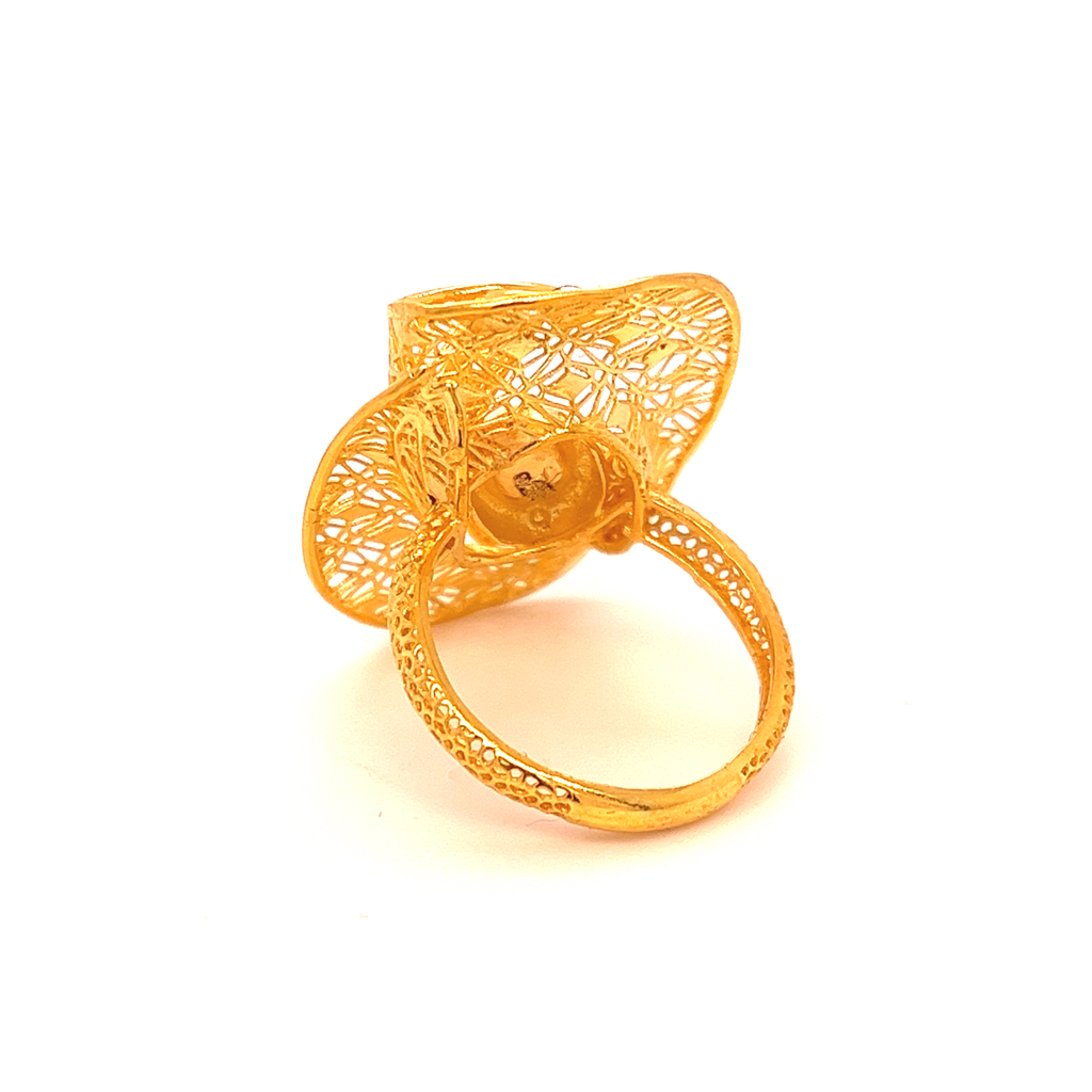 22k gold turkish spin gold ring - Image 4