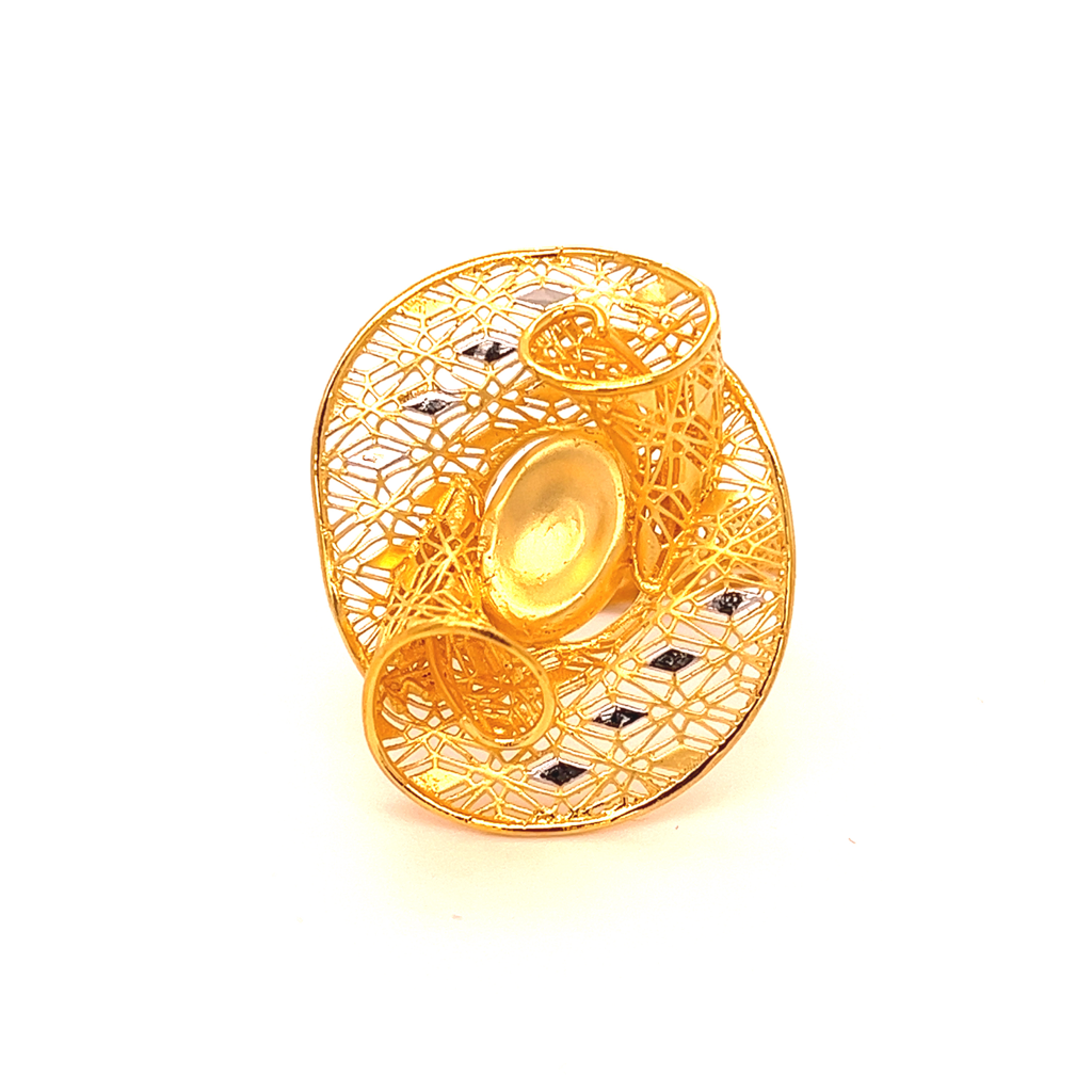 22k gold turkish spin gold ring - Image 3