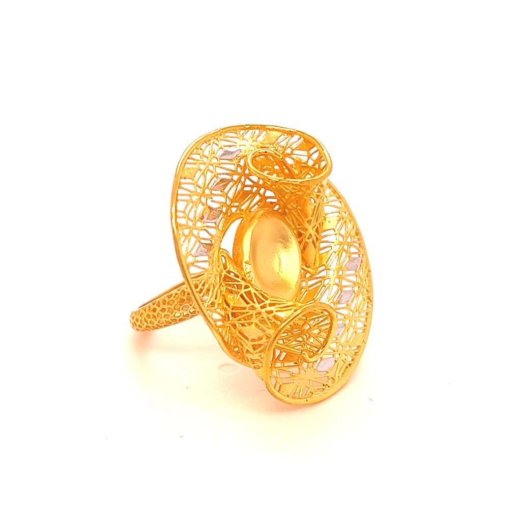 22k gold turkish spin gold ring - Image 2