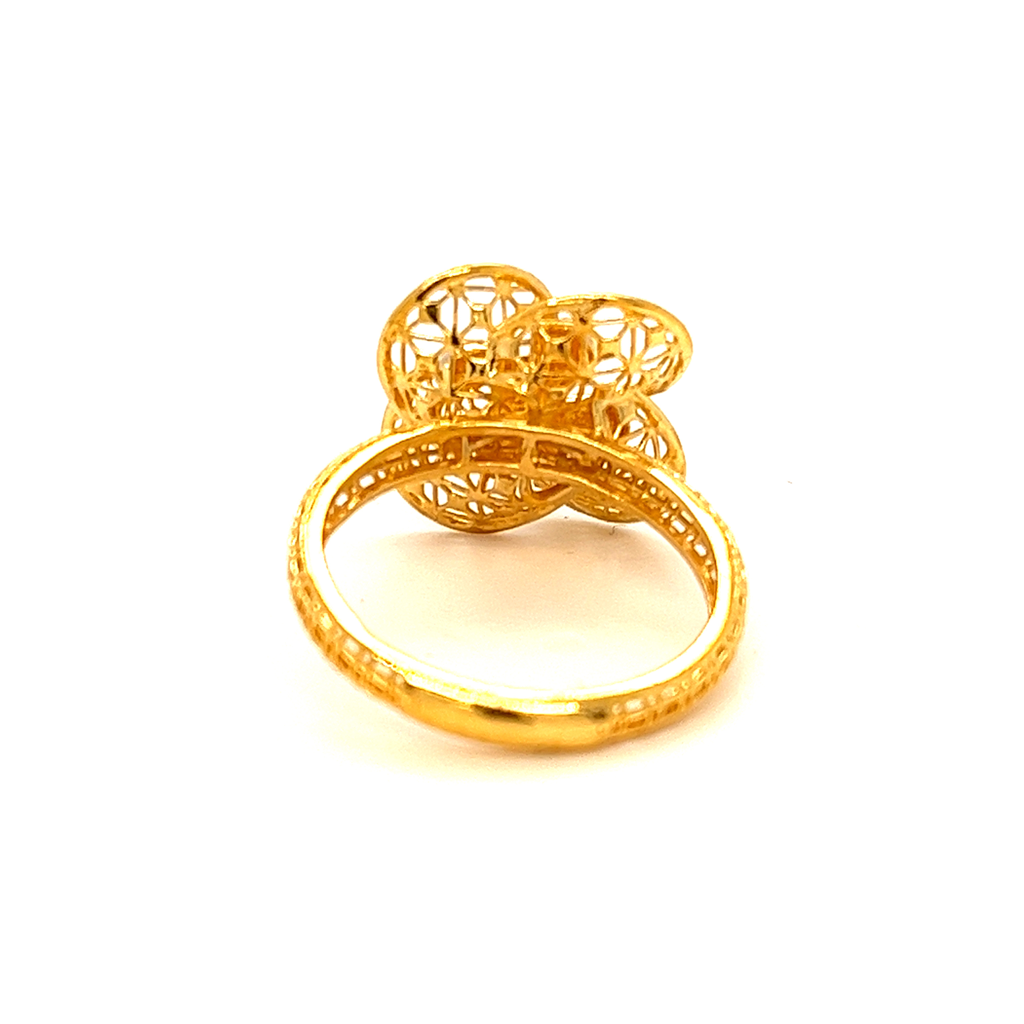22k gold turkish curling ring - Image 4